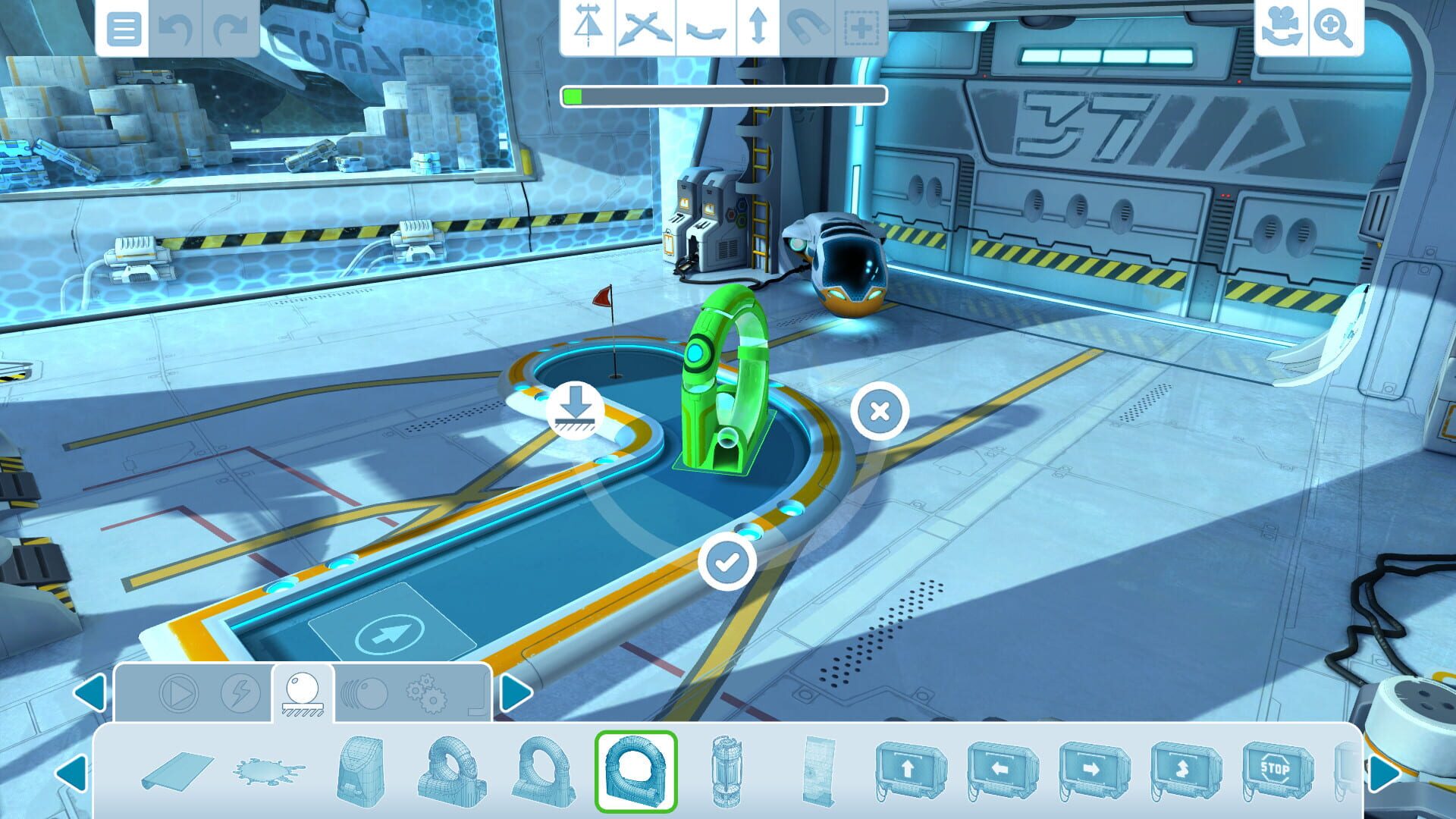 Screenshot for Infinite Minigolf: Hangar 37