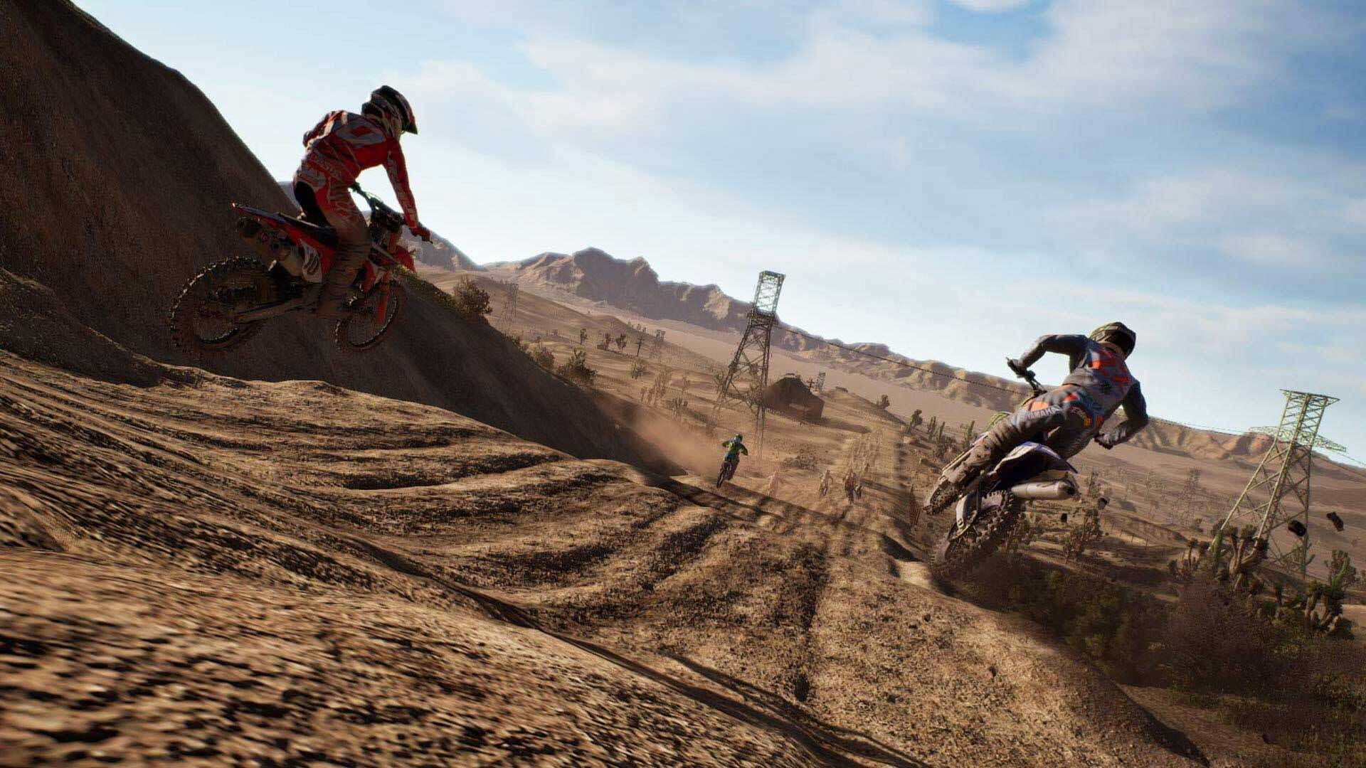 Screenshot for Monster Energy Supercross: The Official Videogame - Compound