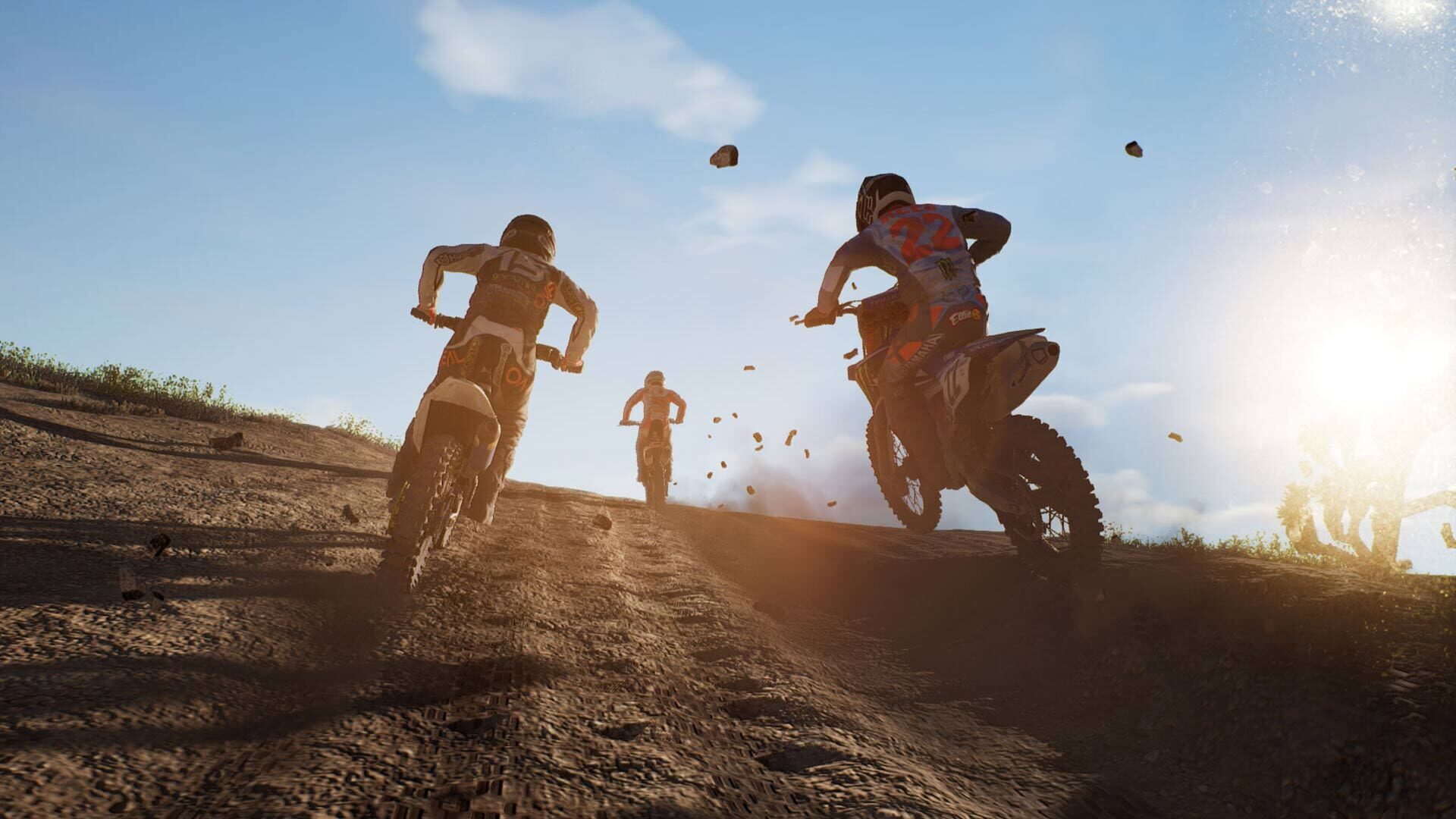 Screenshot for Monster Energy Supercross: The Official Videogame - Compound