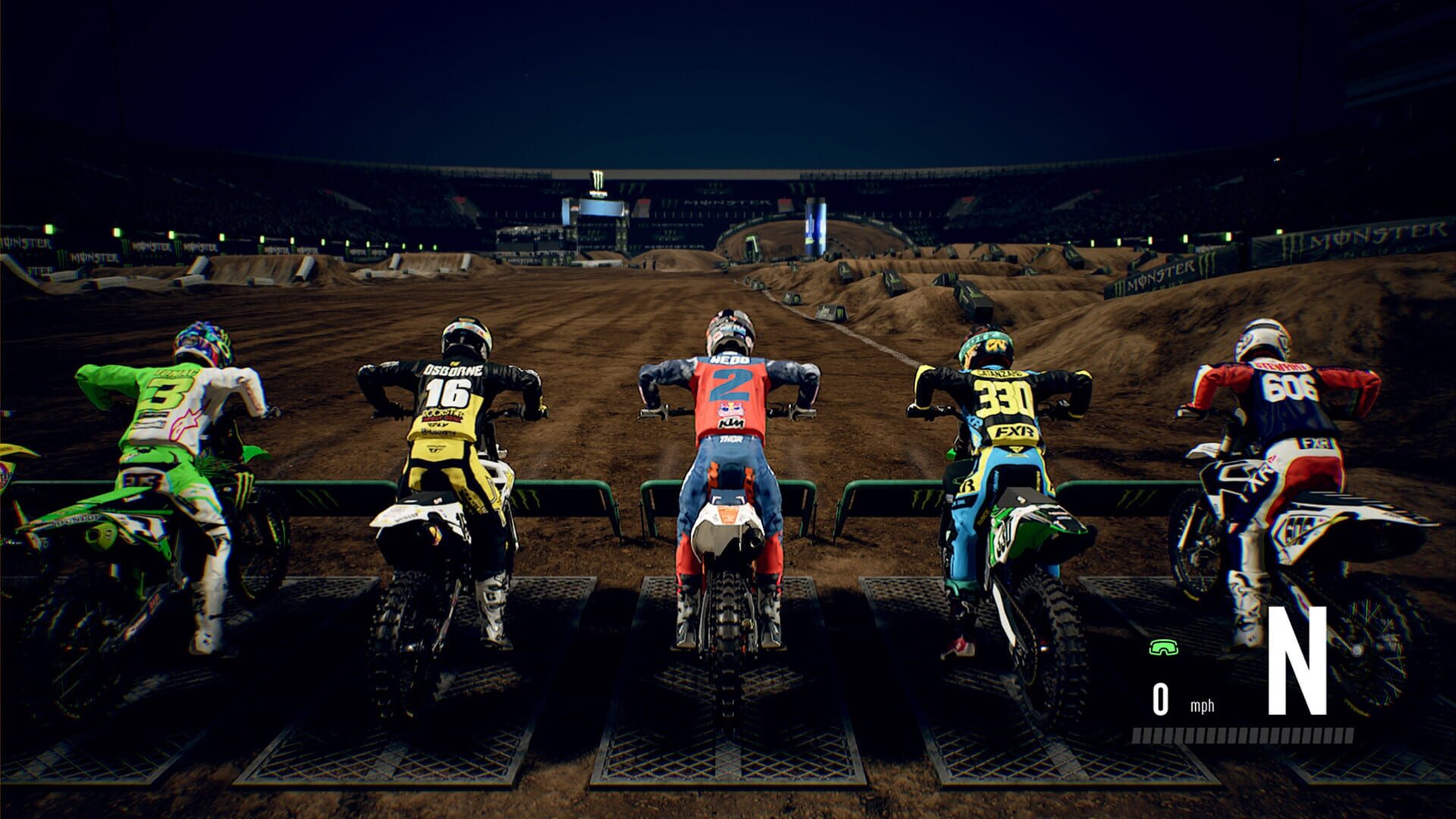 Screenshot for Monster Energy Supercross: The Official Videogame 3 - Monster Energy Cup