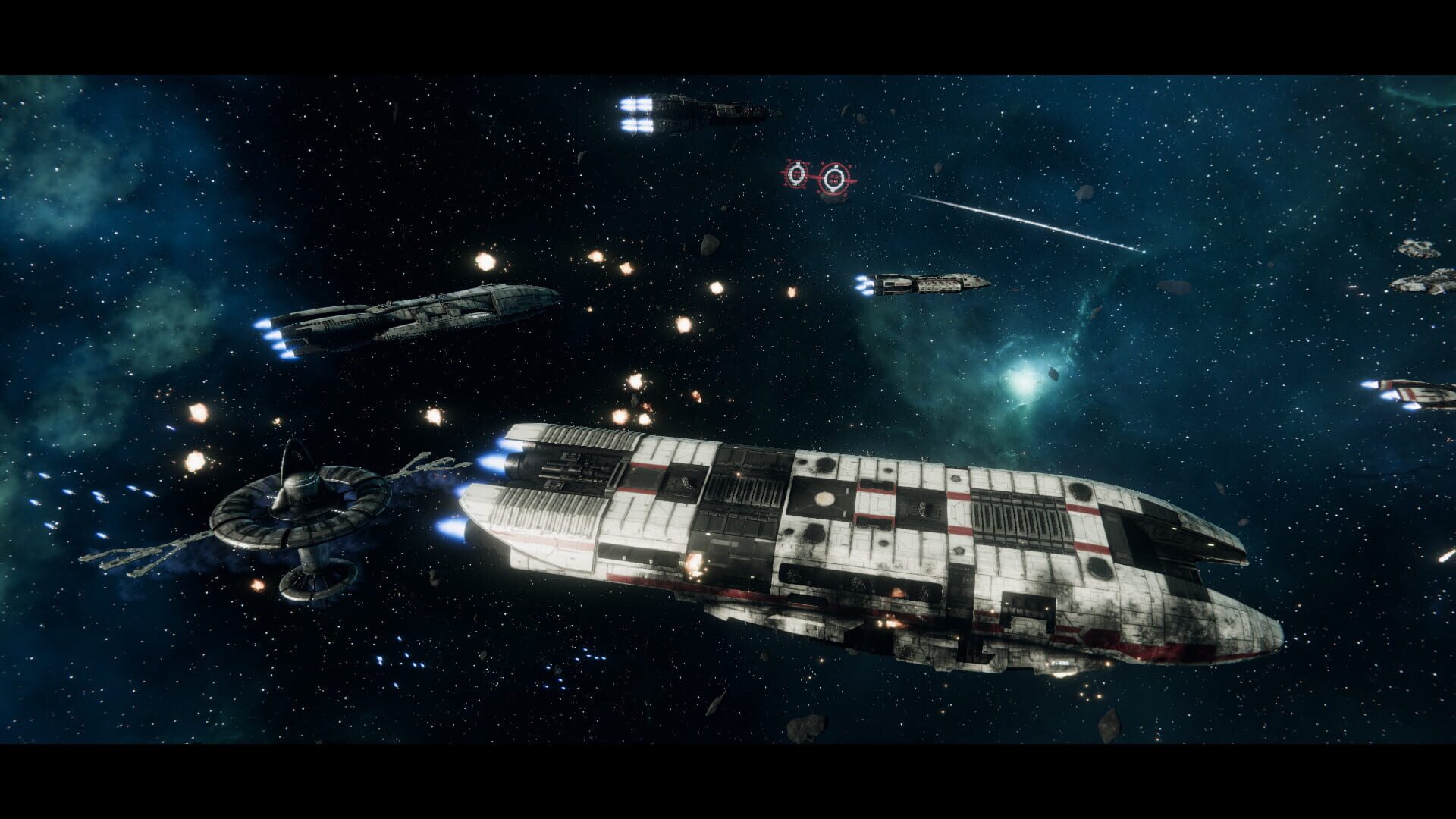 Screenshot for Battlestar Galactica Deadlock: Armistice