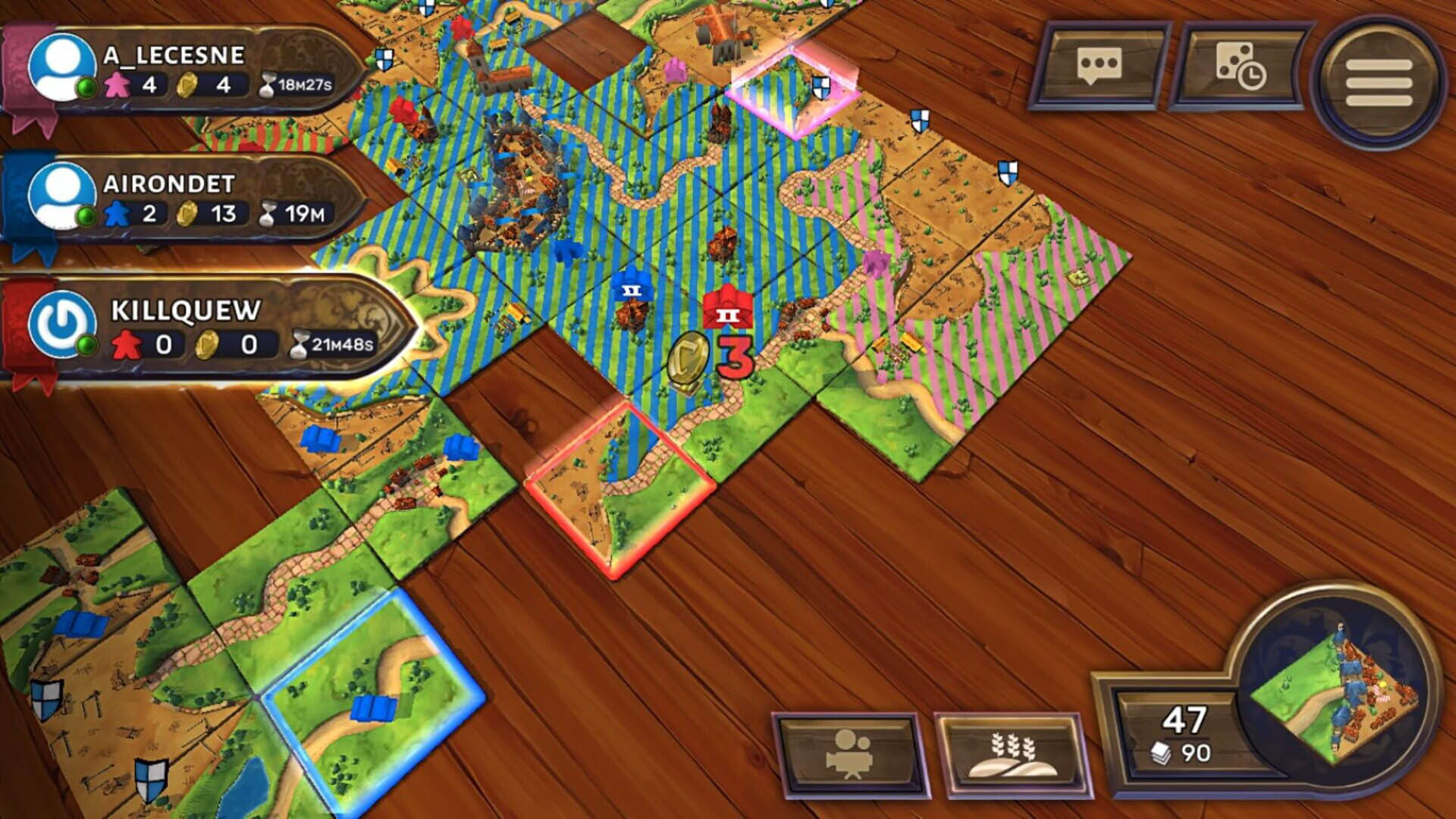 Screenshot for Carcassonne: The Official Board Game - Inns & Cathedrals