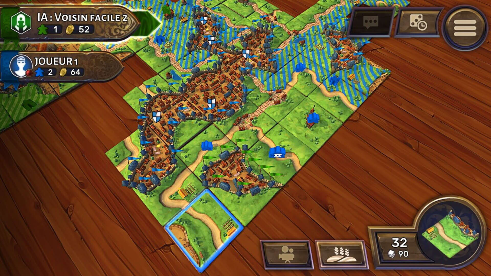 Screenshot for Carcassonne: The Official Board Game - Inns & Cathedrals