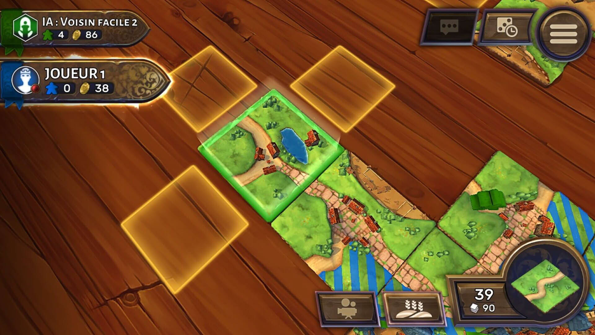 Screenshot for Carcassonne: The Official Board Game - Inns & Cathedrals