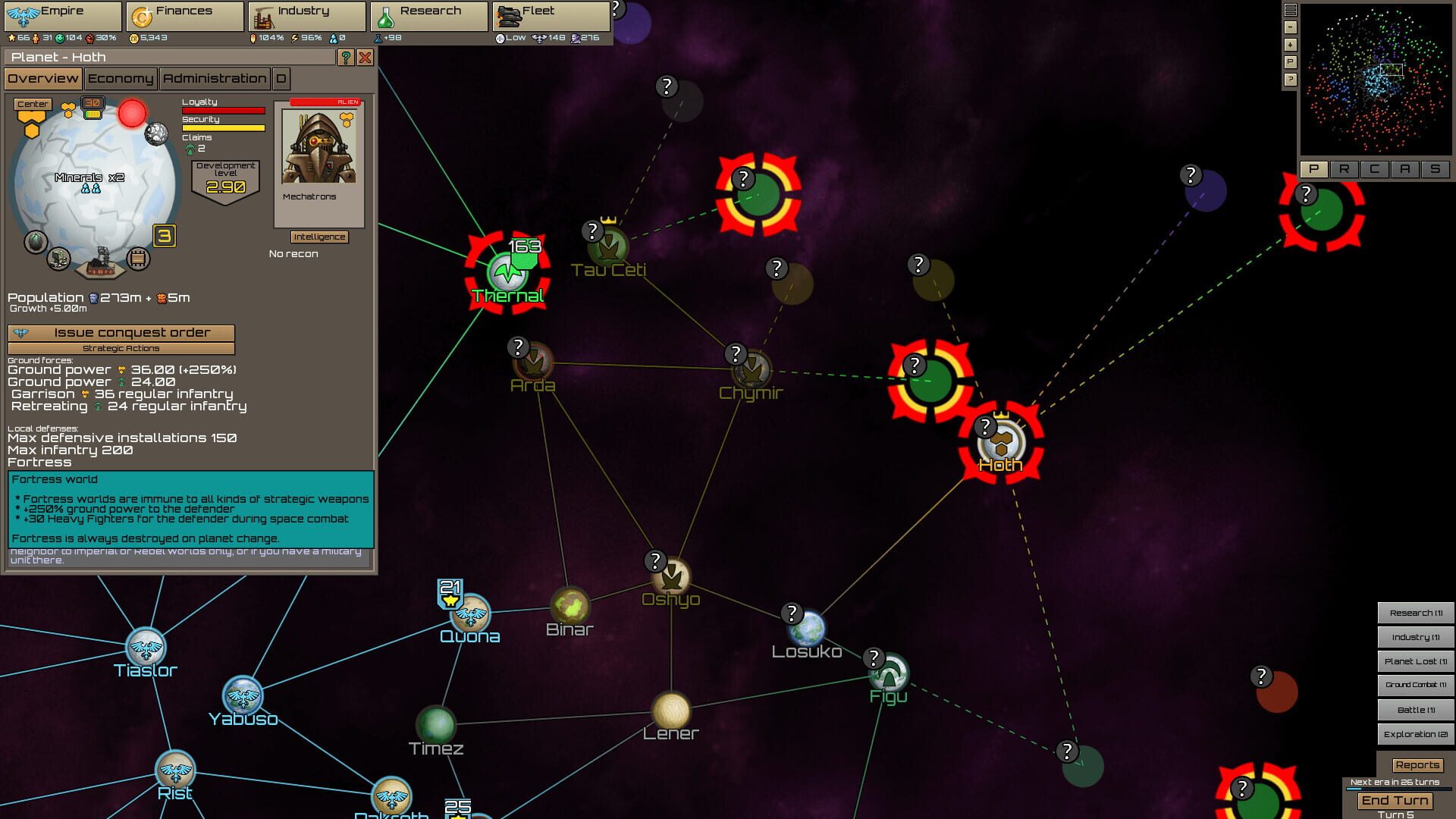 Screenshot for Stellar Monarch: The Age of Technology