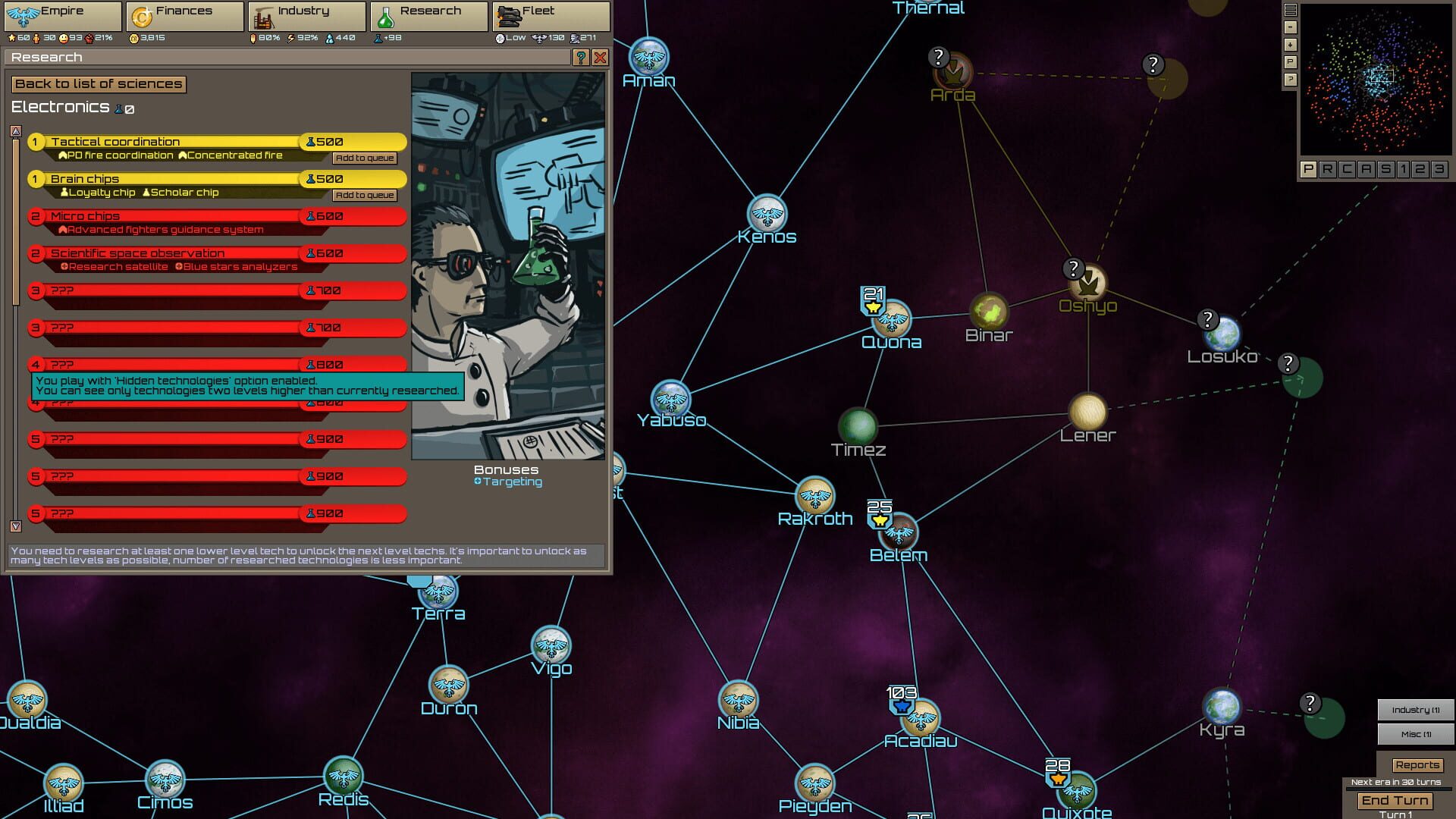 Screenshot for Stellar Monarch: The Age of Technology