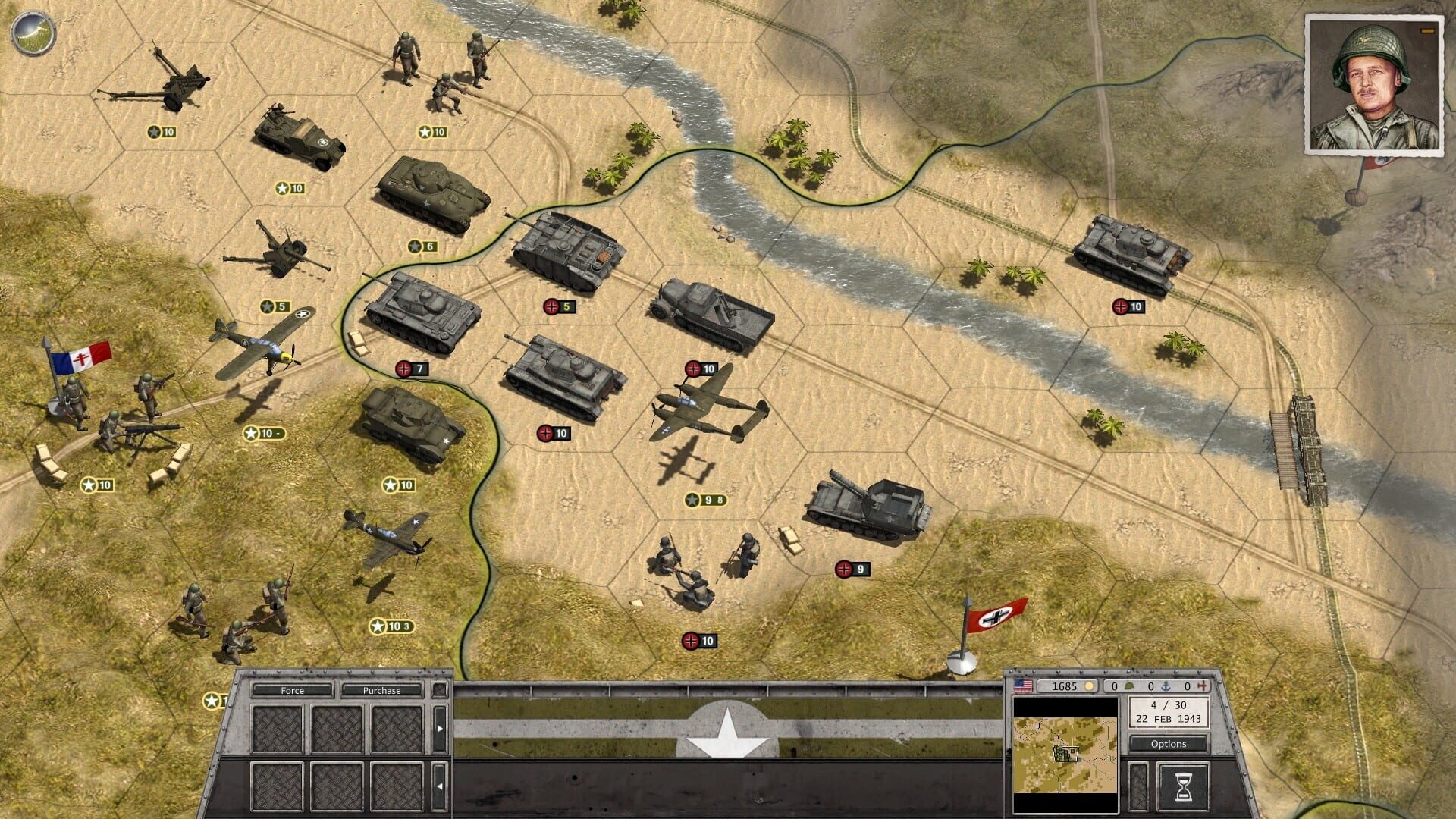 Screenshot for Order of Battle: World War II - Allies Resurgent