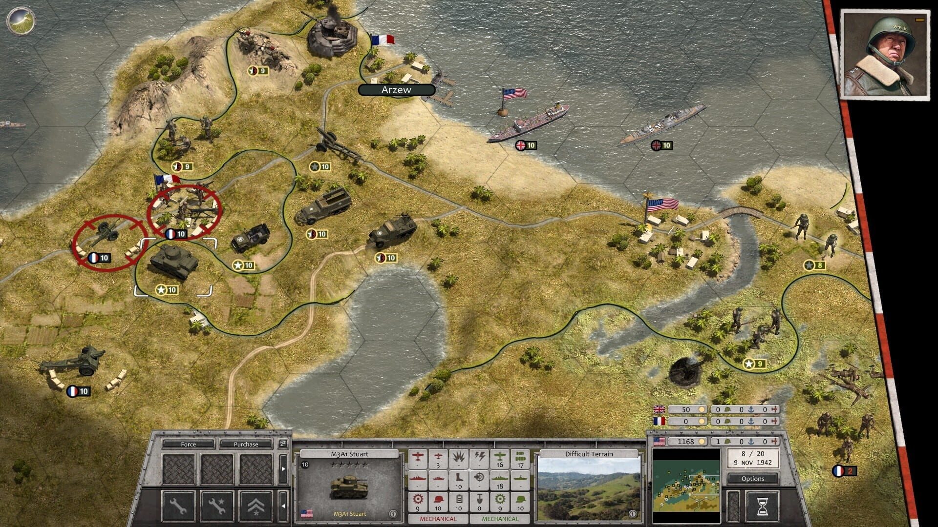 Screenshot for Order of Battle: World War II - Allies Resurgent