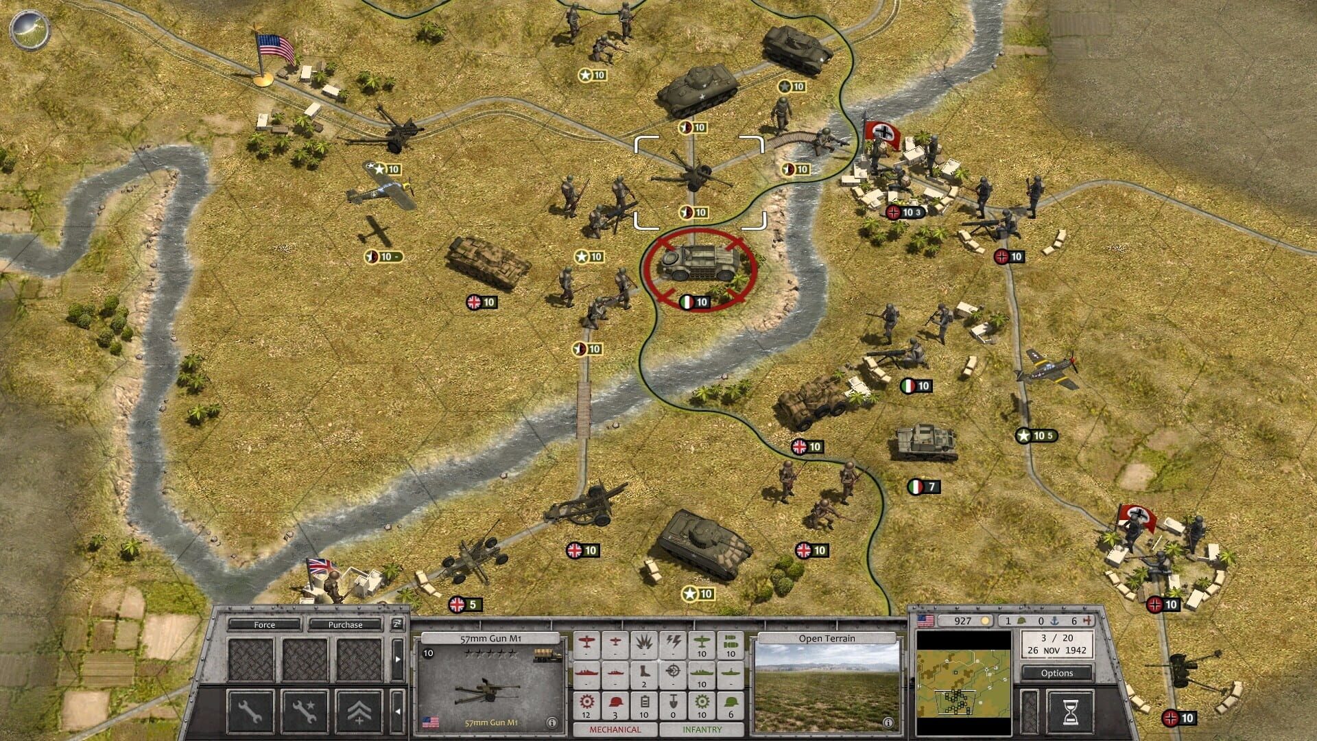 Screenshot for Order of Battle: World War II - Allies Resurgent