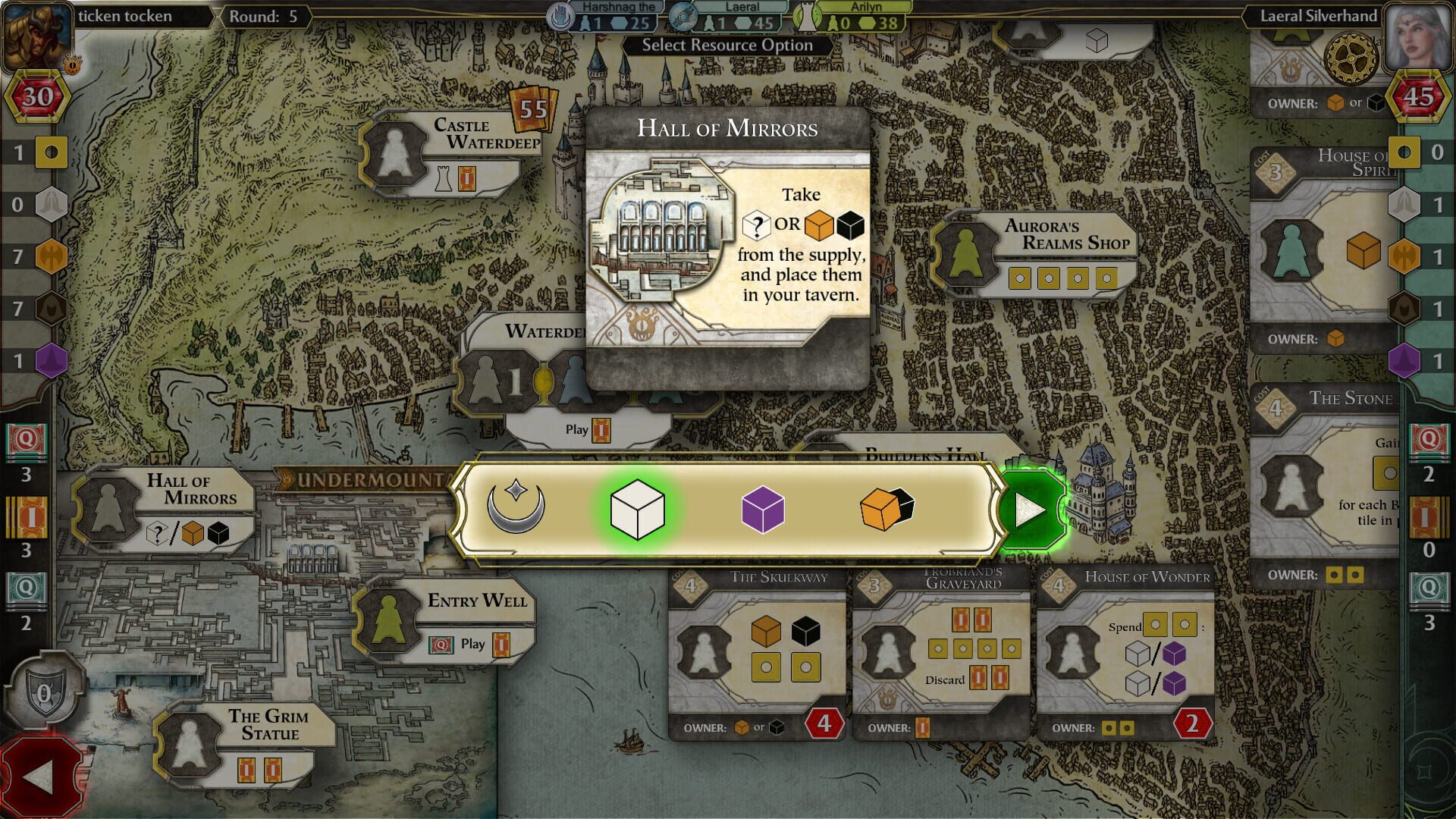 Screenshot for D&D Lords of Waterdeep: Undermountain