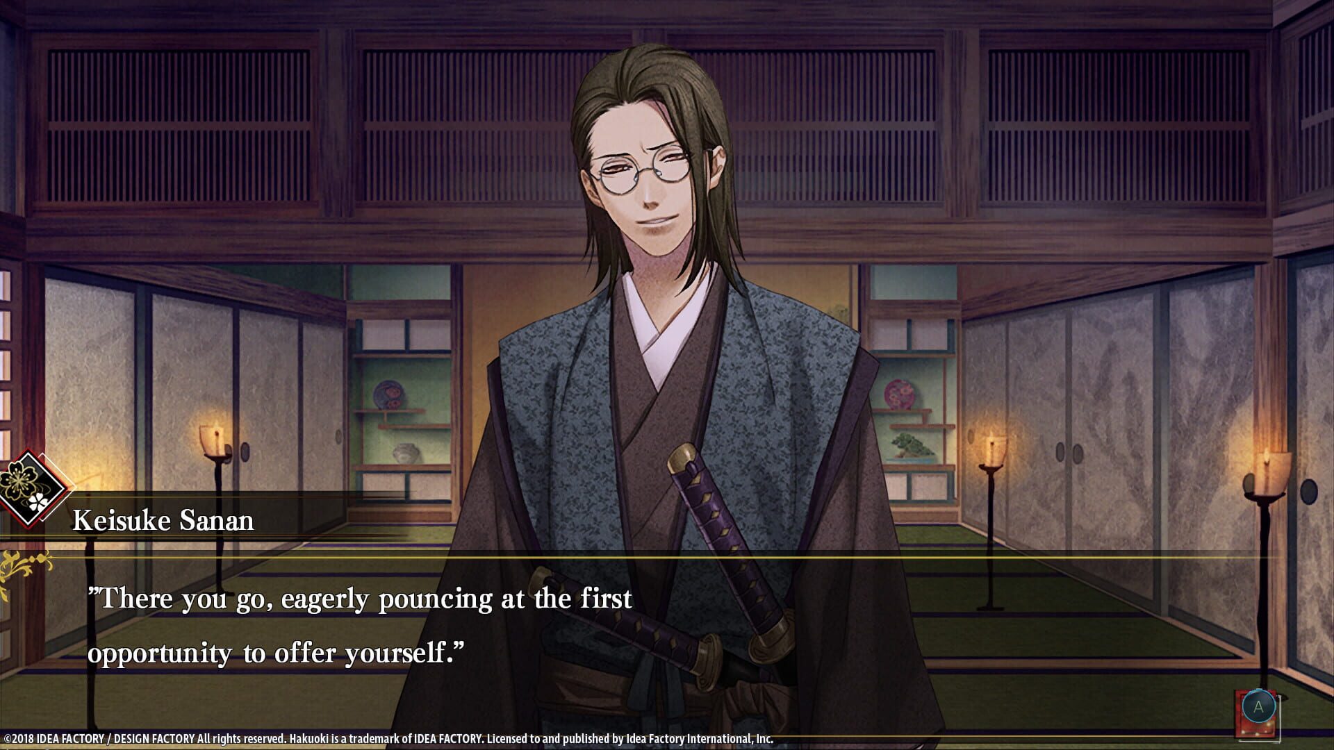 Screenshot for Hakuoki: Edo Blossoms - Edo Treasure Box