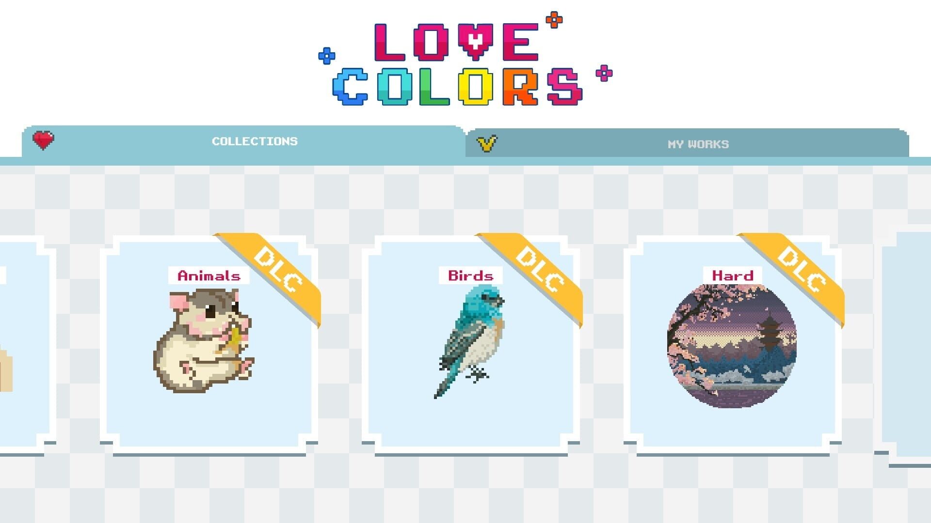 Screenshot for Love Colors: Pixel Adventurer