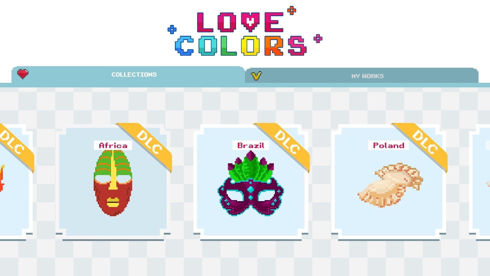 Screenshot for Love Colors: Pixel Adventurer