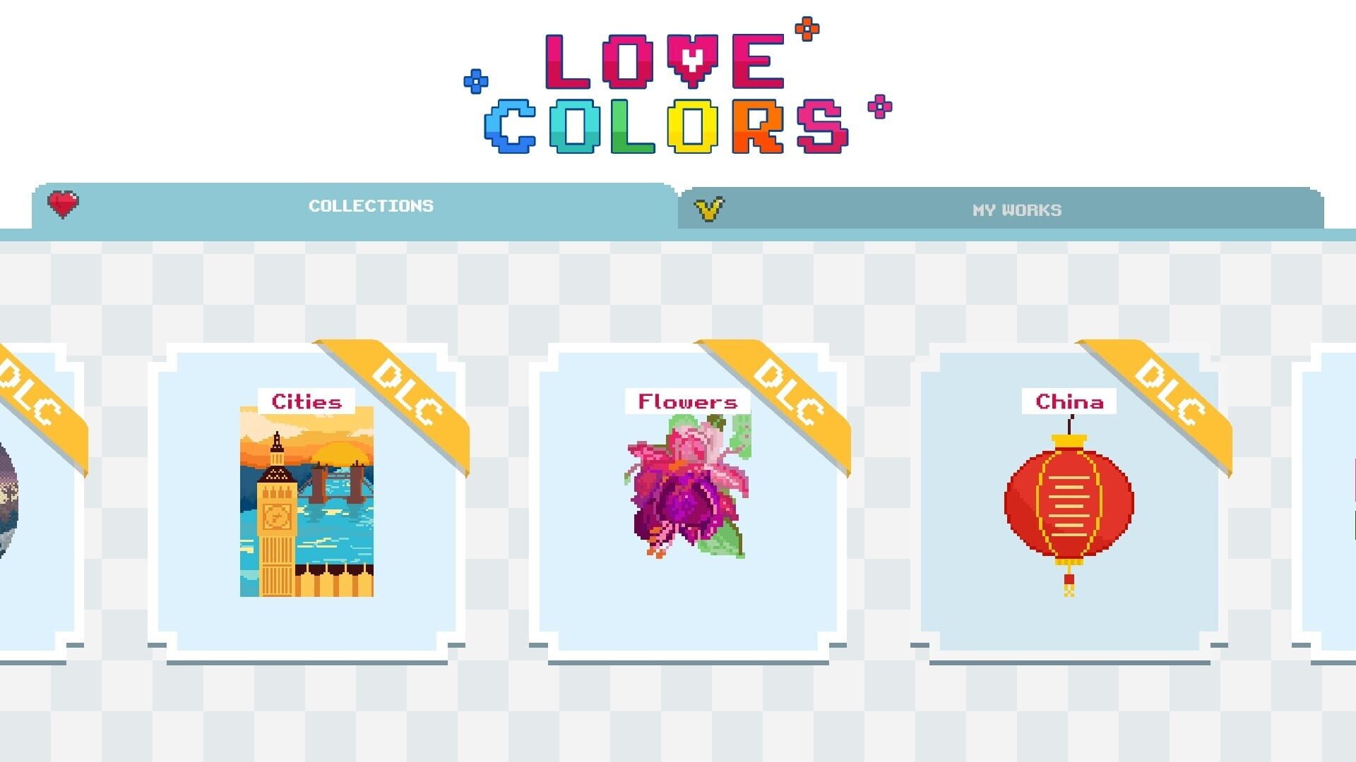 Screenshot for Love Colors: Pixel Adventurer