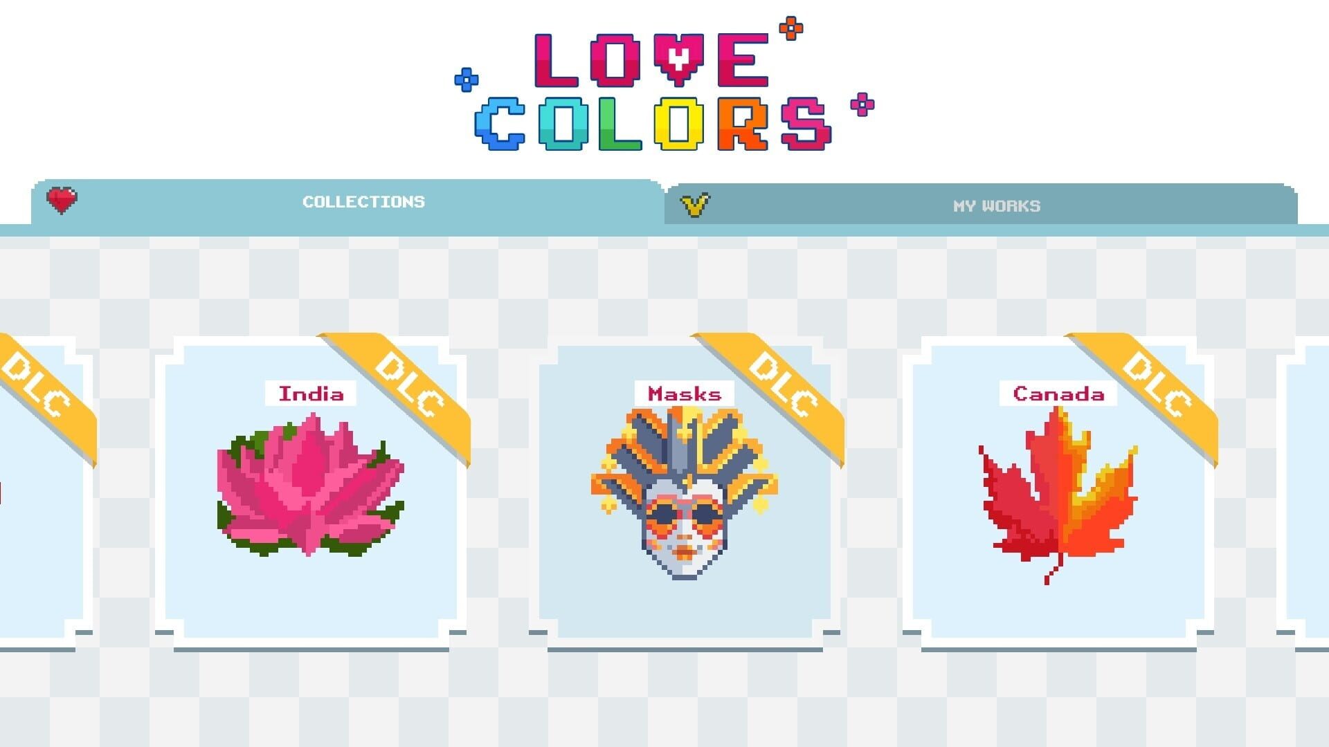 Screenshot for Love Colors: Pixel Adventurer