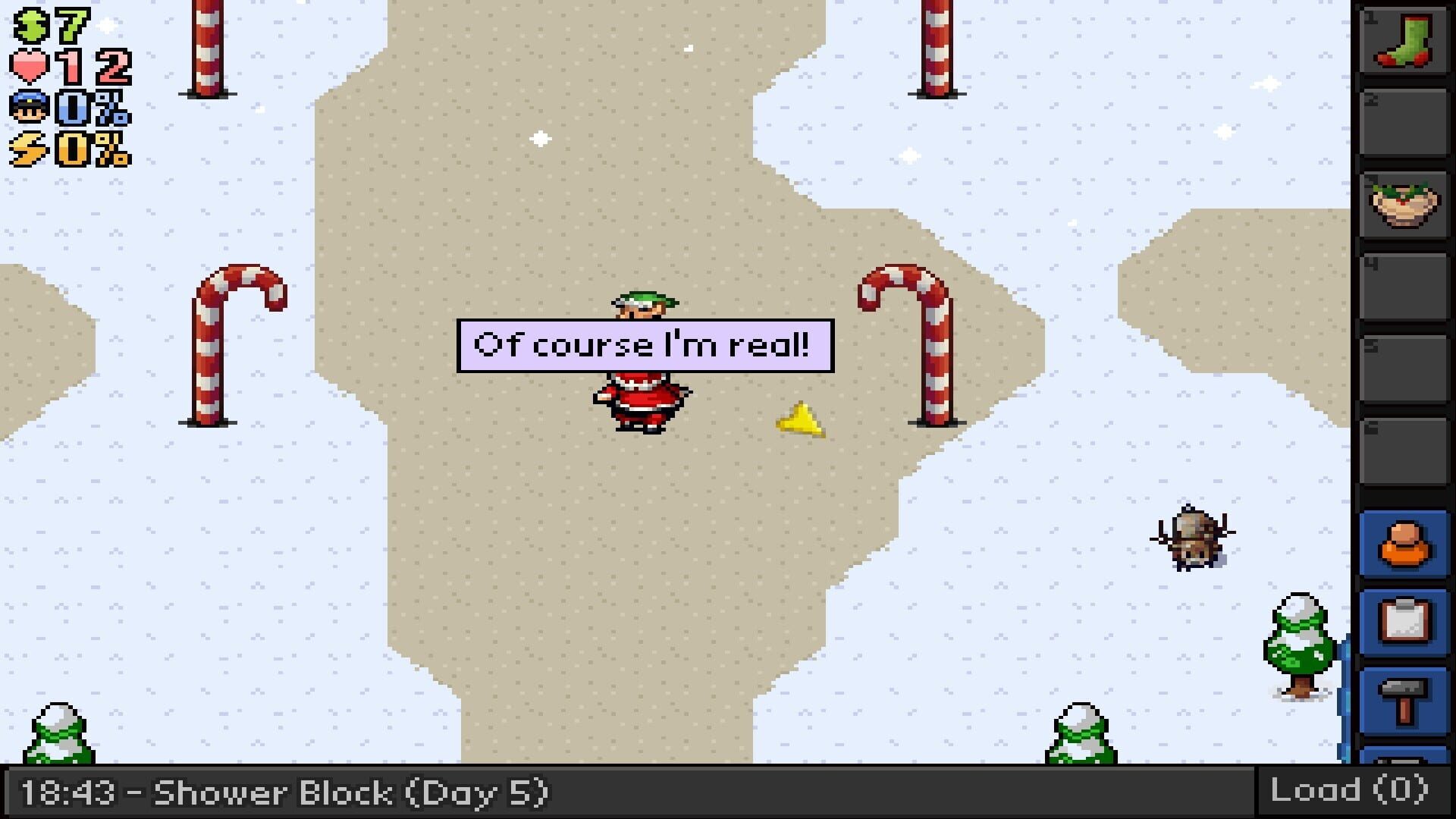 Screenshot for The Escapists: Santa's Sweatshop