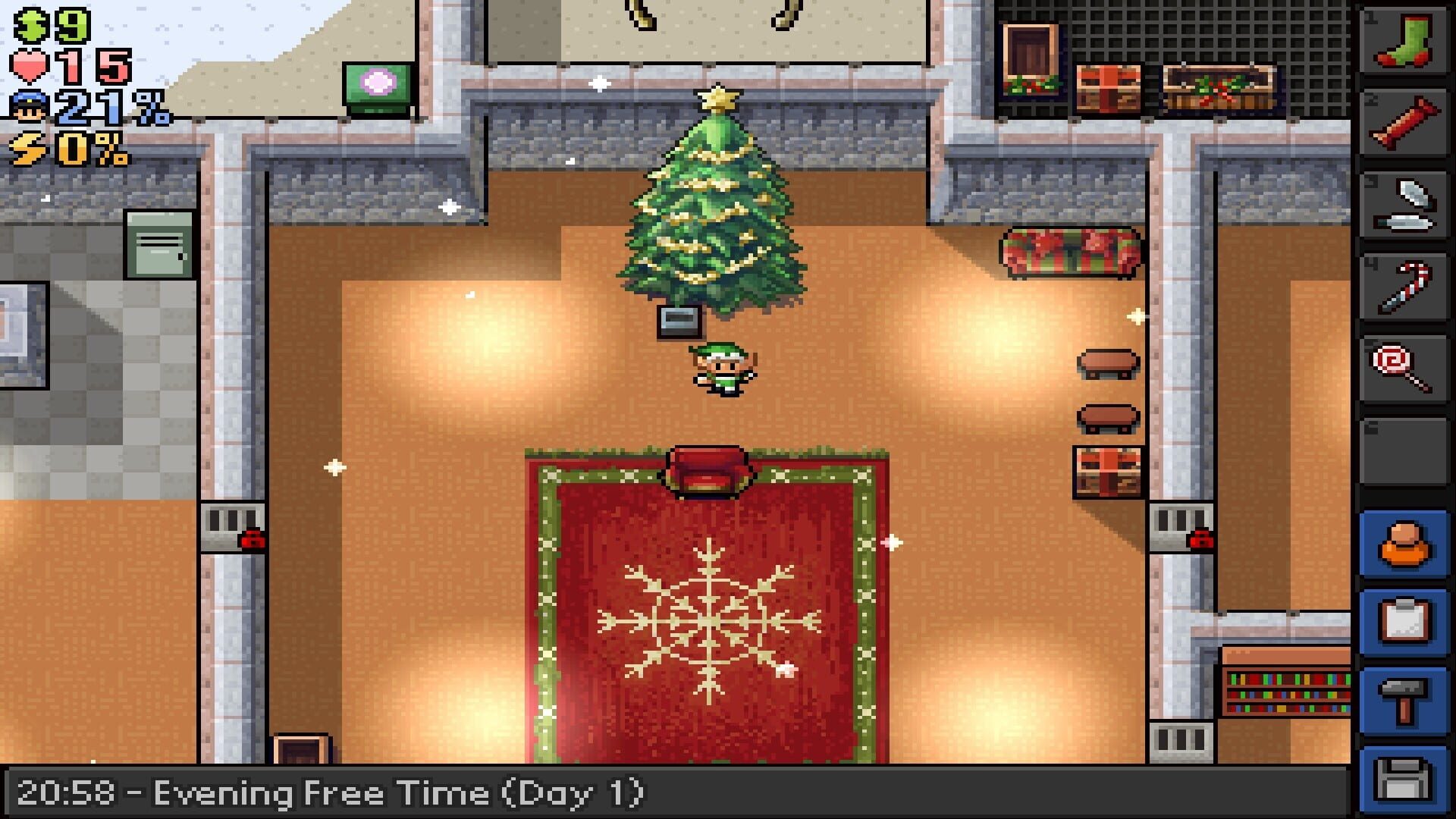 Screenshot for The Escapists: Santa's Sweatshop