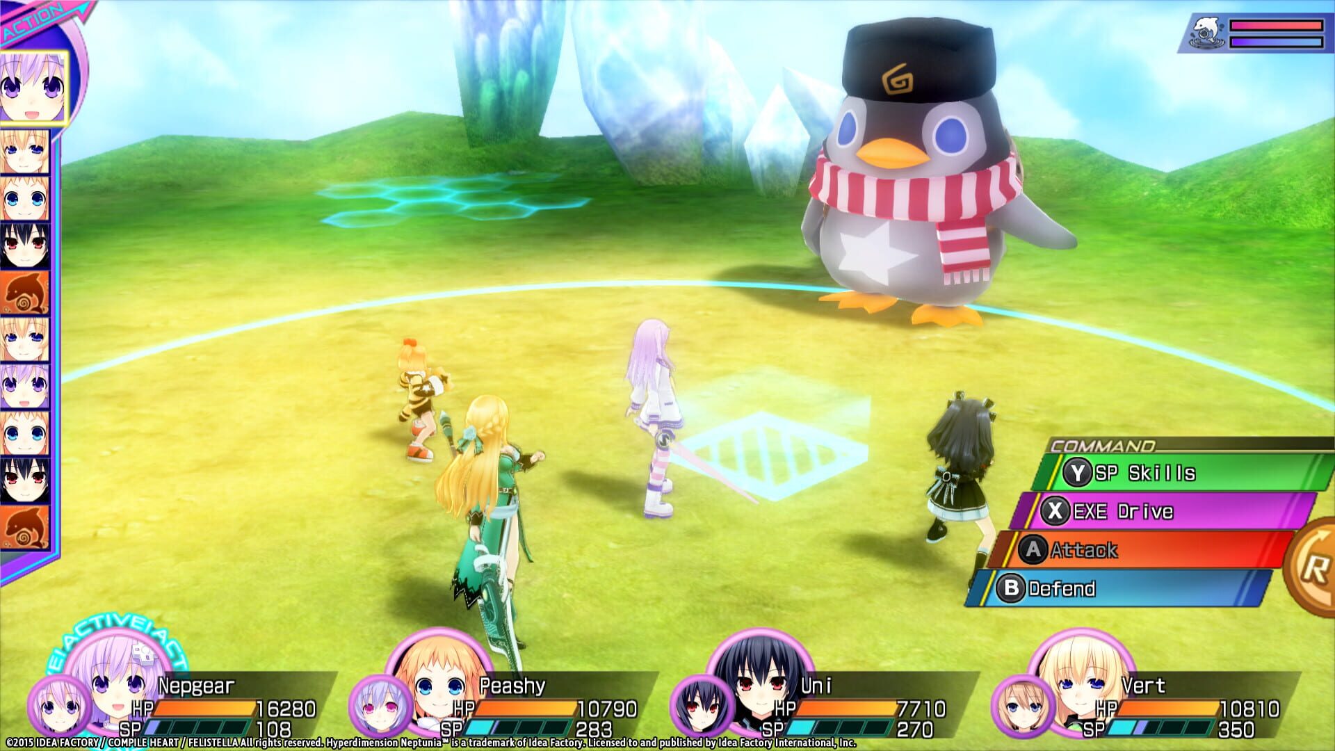 Screenshot for Hyperdimension Neptunia Re;Birth3: V Generation - Giant Island