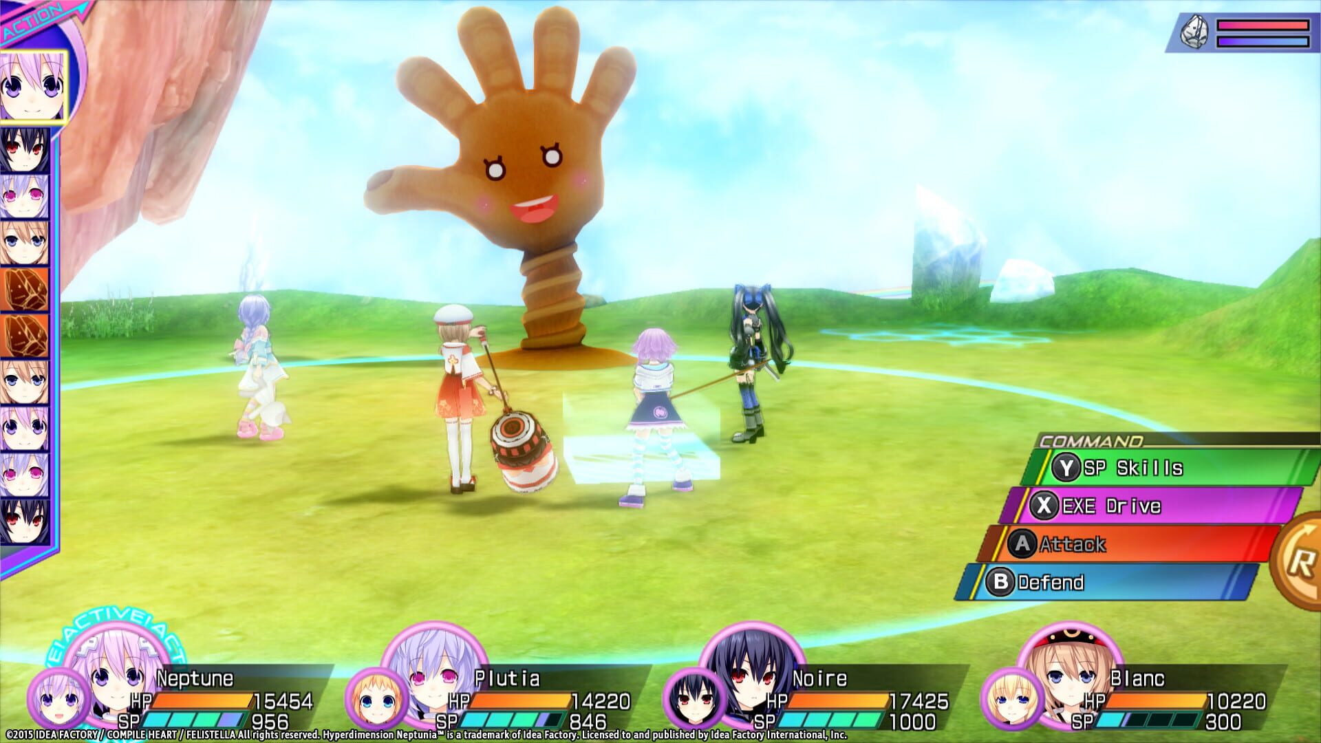 Screenshot for Hyperdimension Neptunia Re;Birth3: V Generation - Giant Island