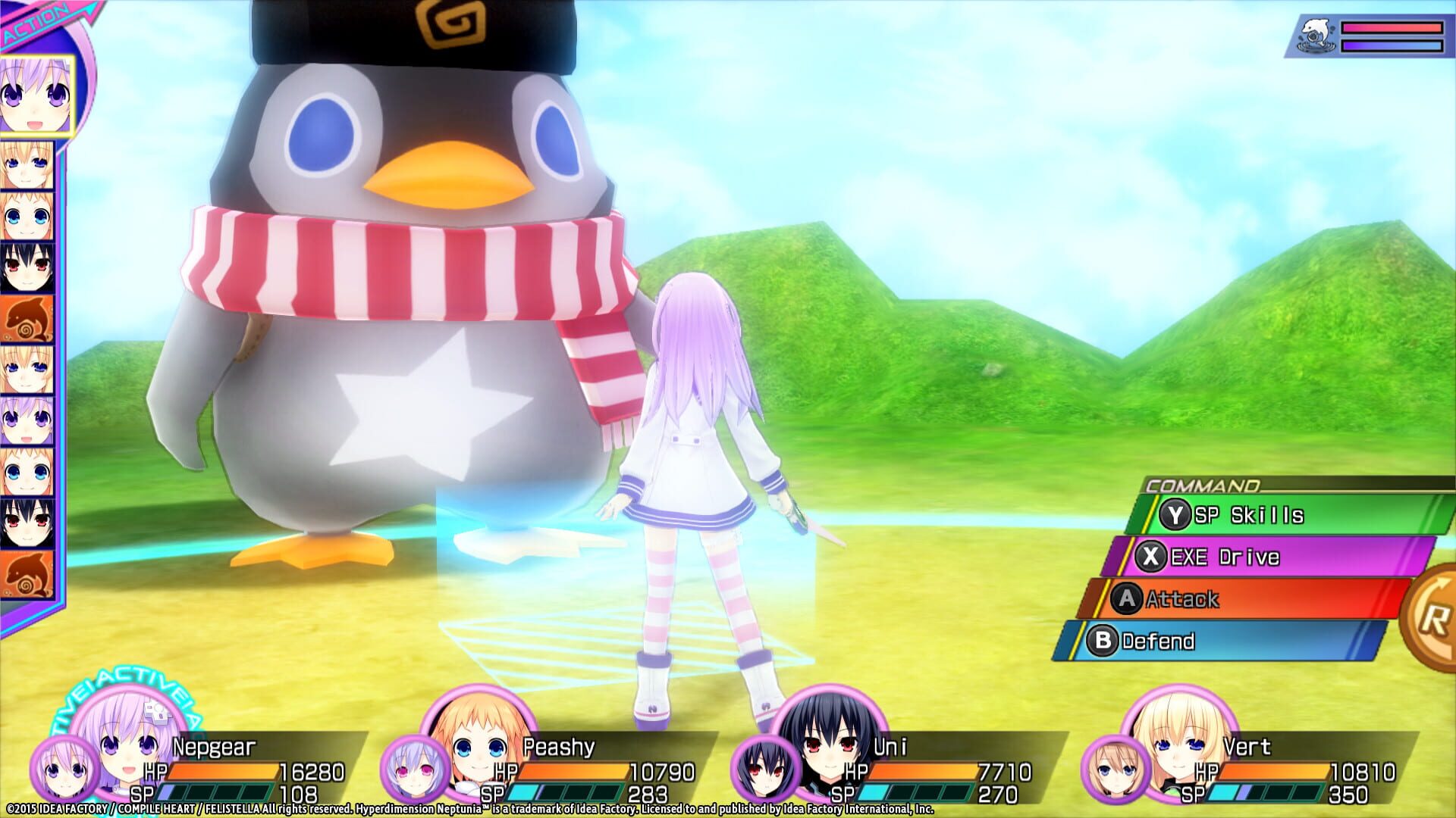 Screenshot for Hyperdimension Neptunia Re;Birth3: V Generation - Giant Island