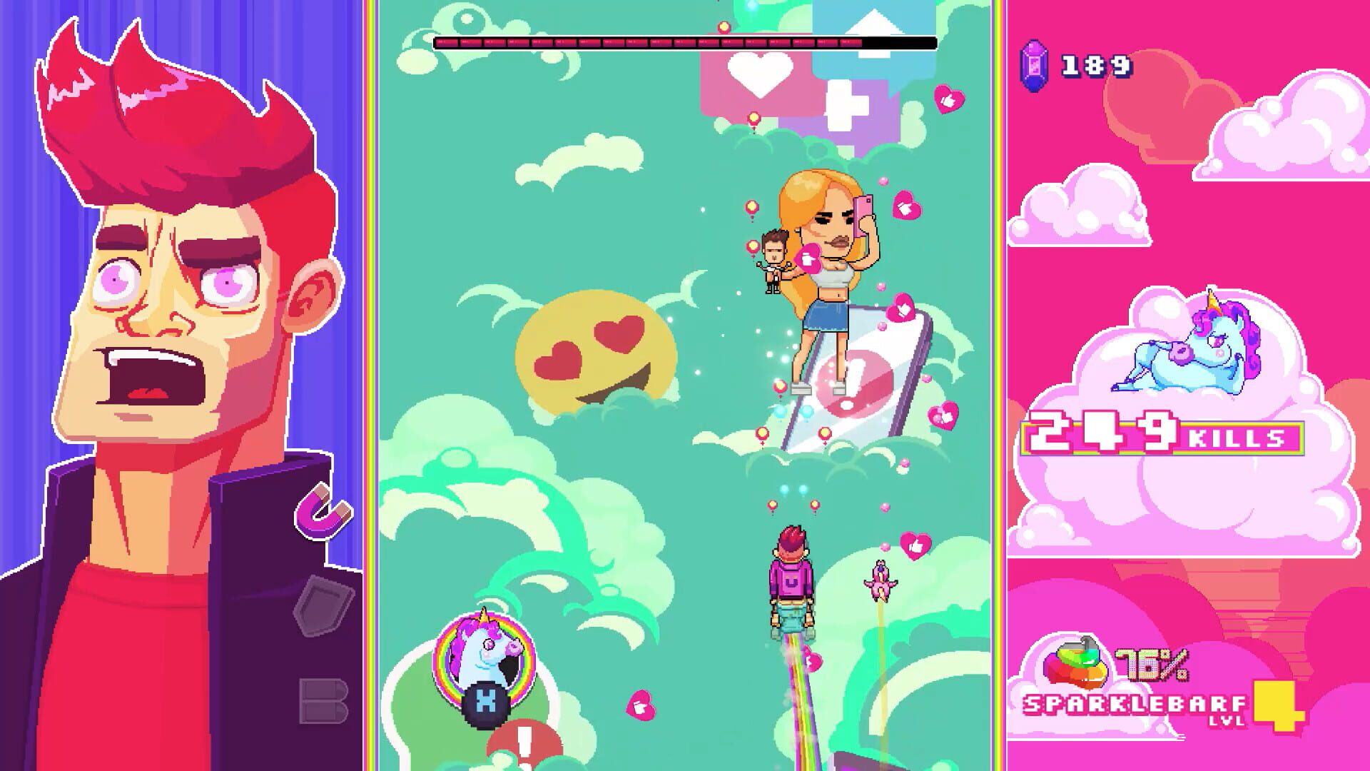 Screenshot for Rainbows, Toilets & Unicorns: Influencerama