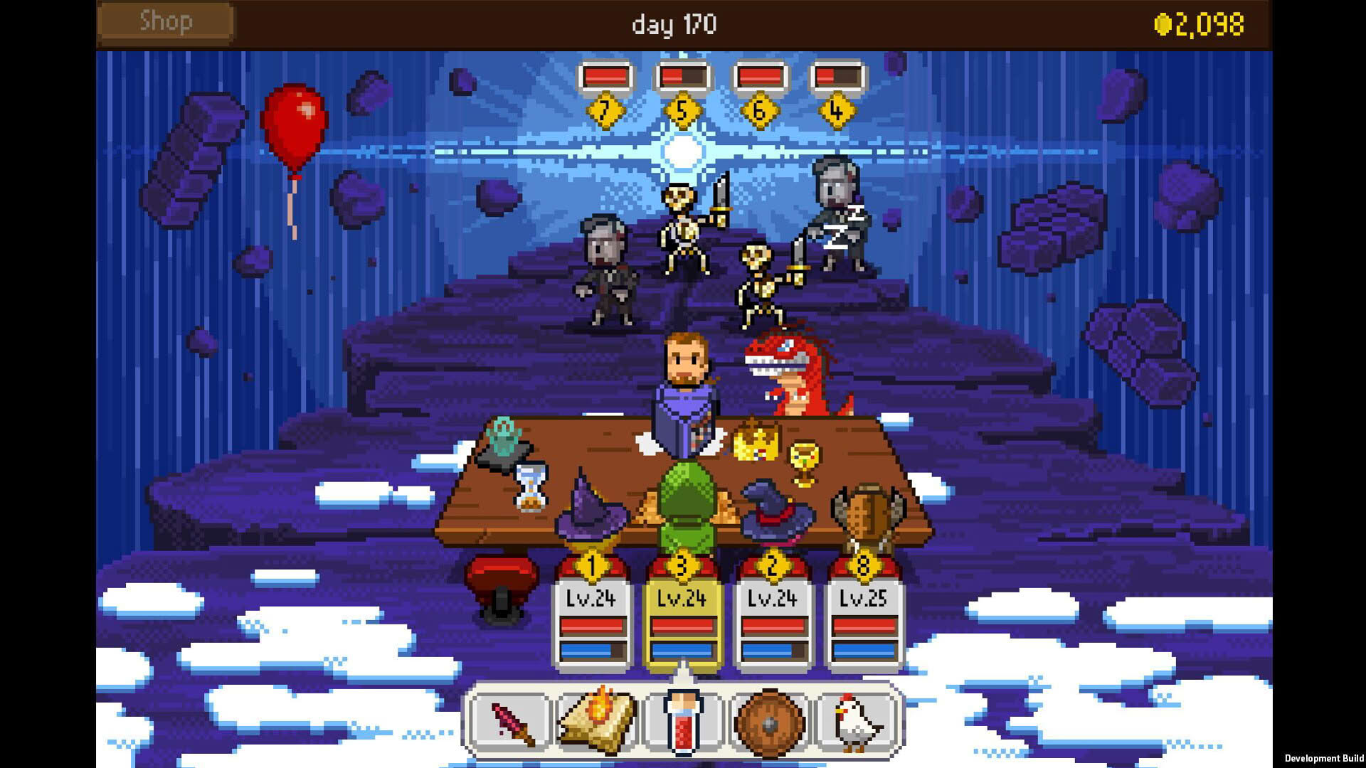 Screenshot for Knights of Pen and Paper: Haunted Fall
