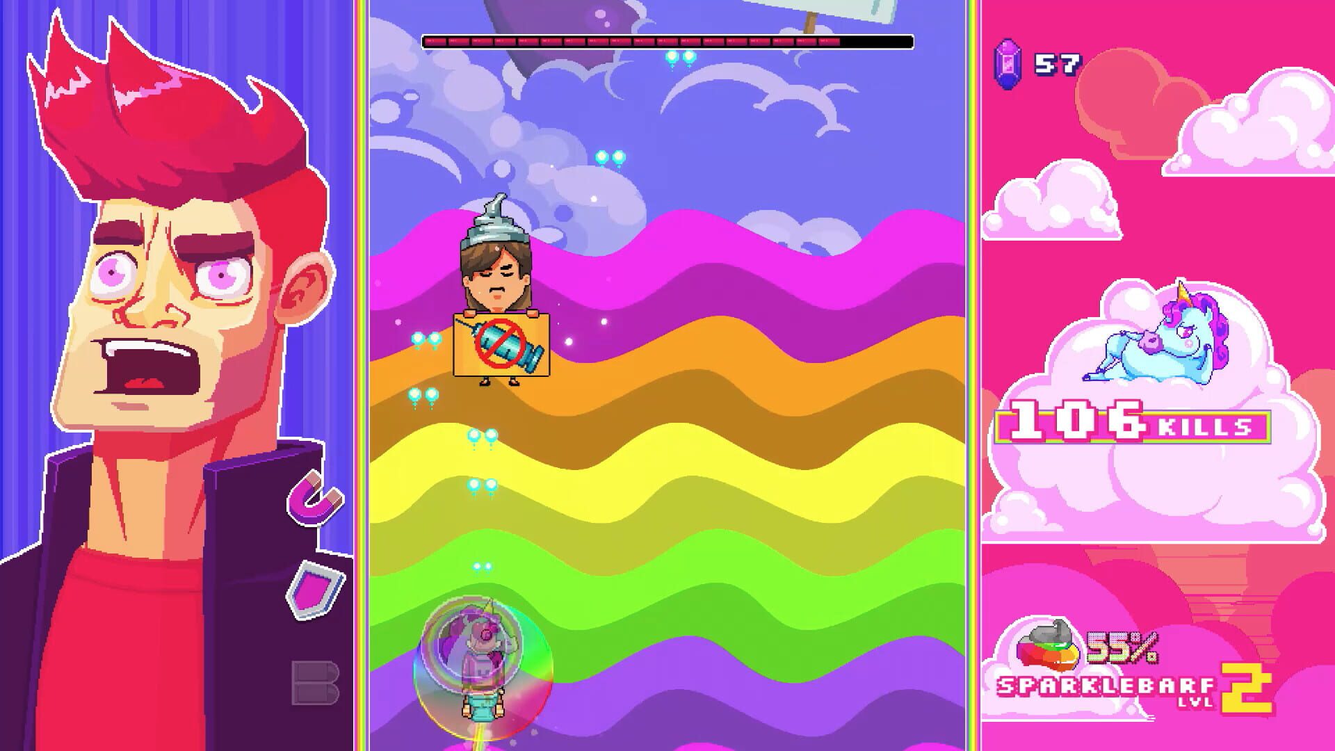Screenshot for Rainbows, Toilets & Unicorns: Outraged & Offended
