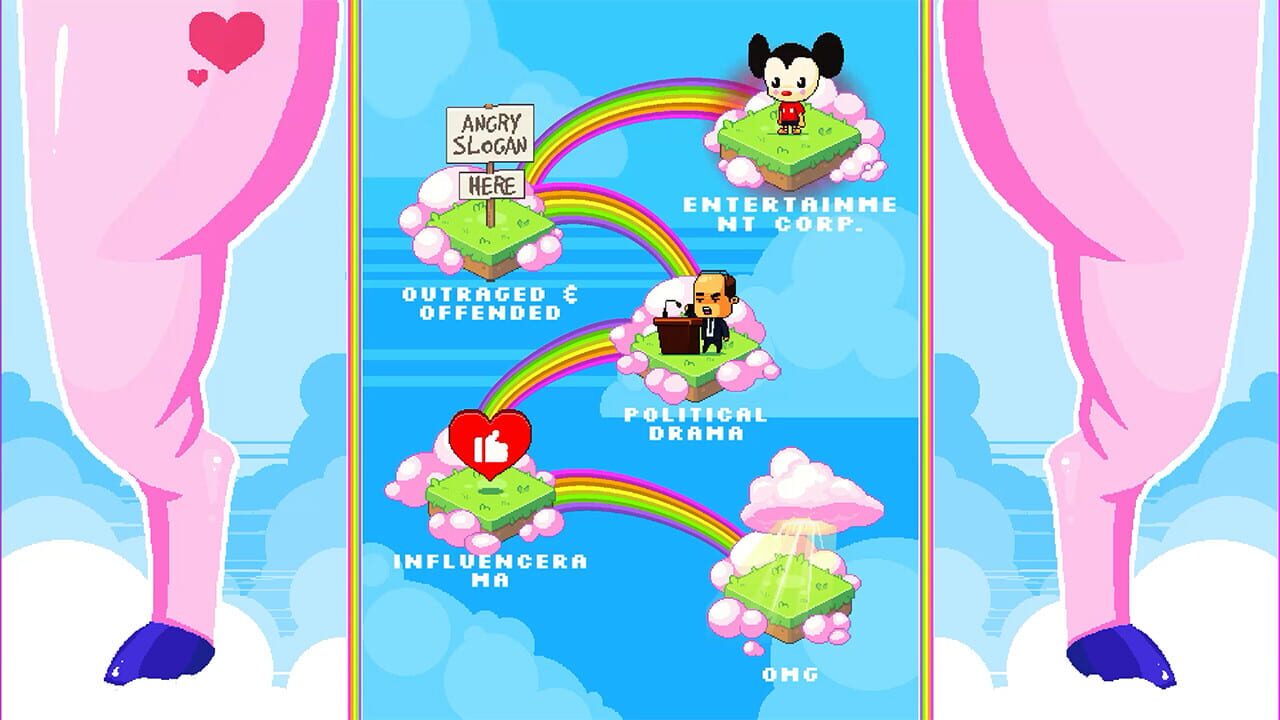 Screenshot for Rainbows, Toilets & Unicorns: Outraged & Offended