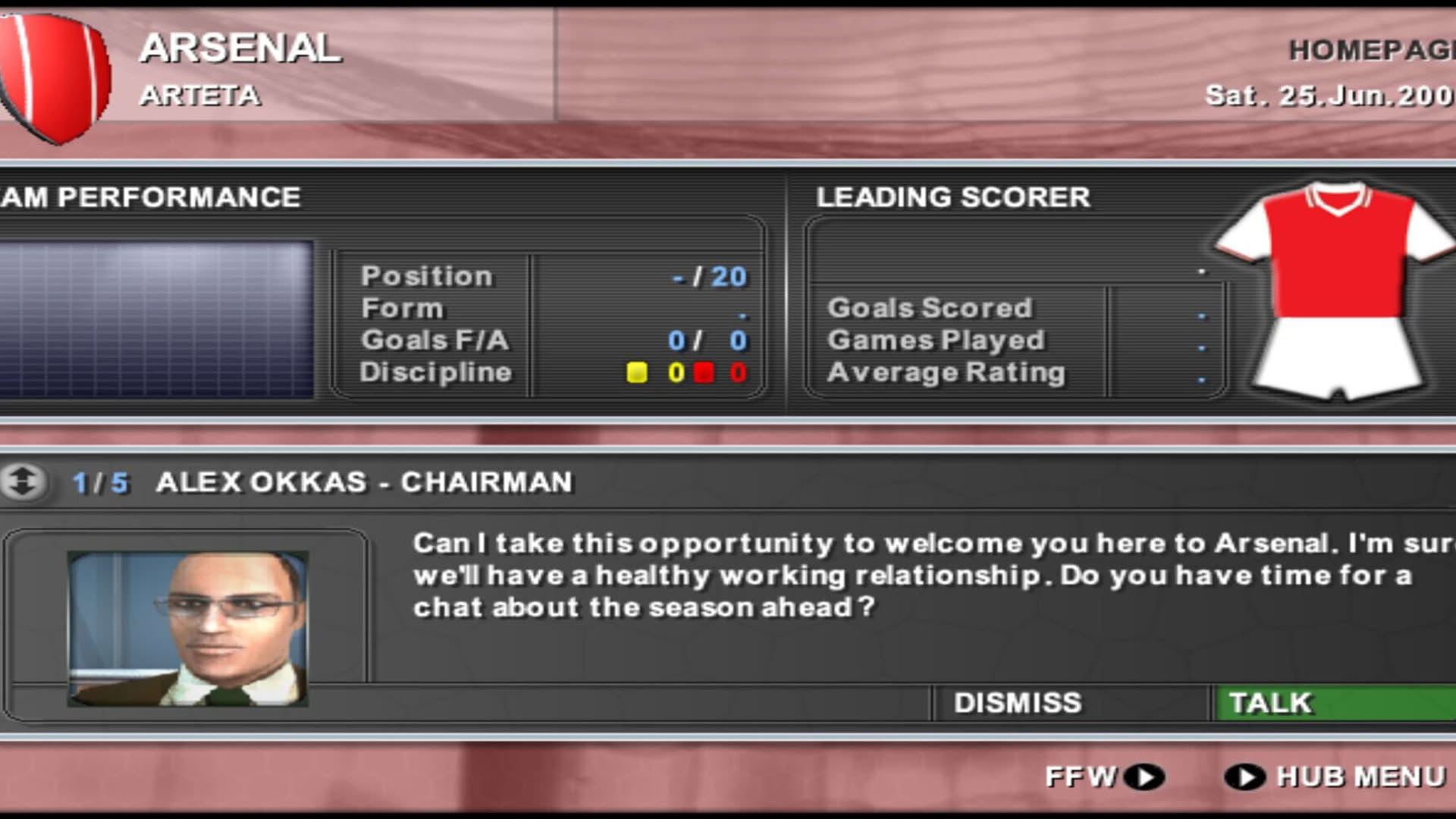 Screenshot for Premier Manager 2005-2006