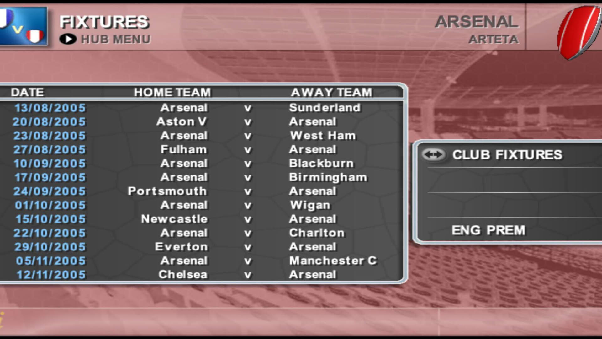 Screenshot for Premier Manager 2005-2006