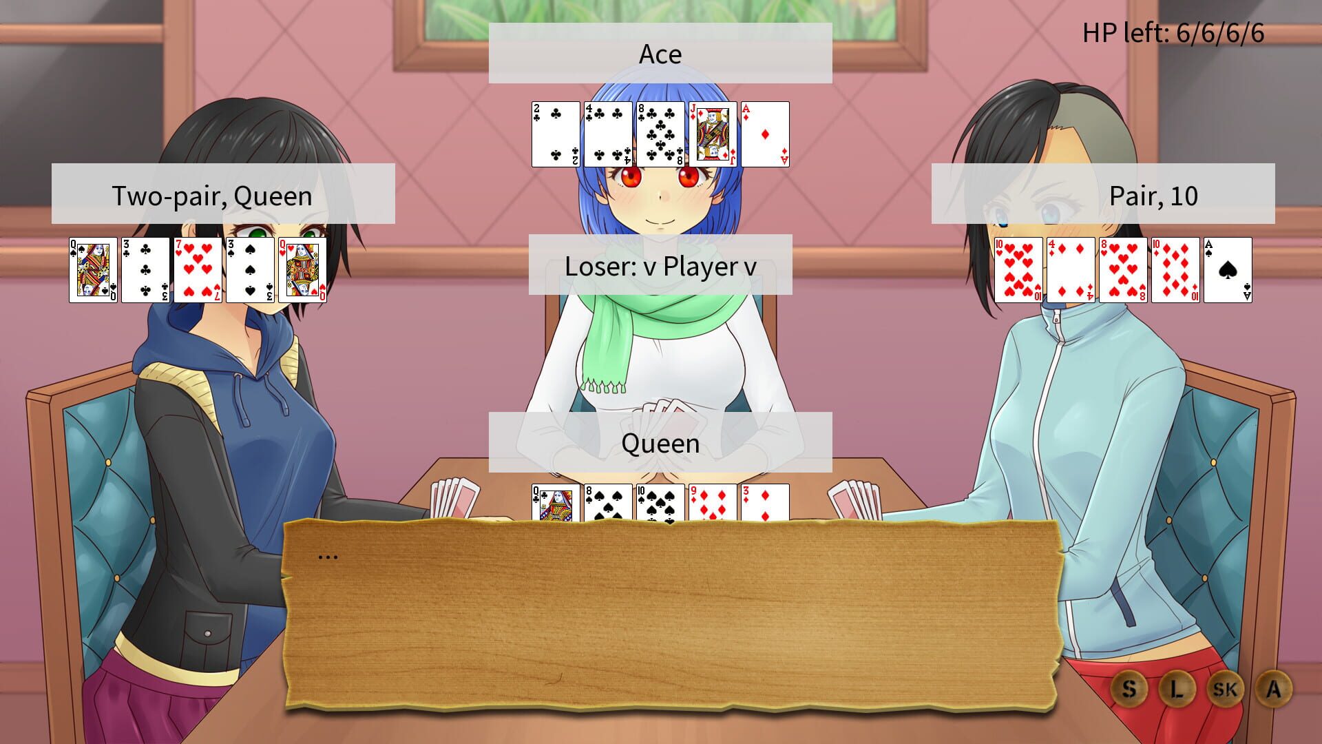 Screenshot for Army Gals: The Poker Game