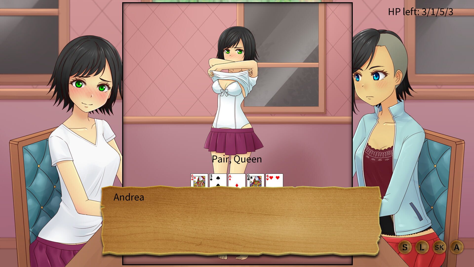 Screenshot for Army Gals: The Poker Game