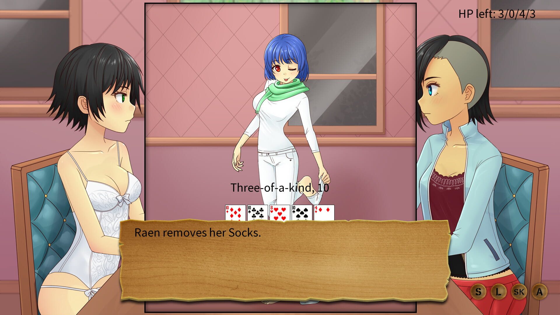 Screenshot for Army Gals: The Poker Game