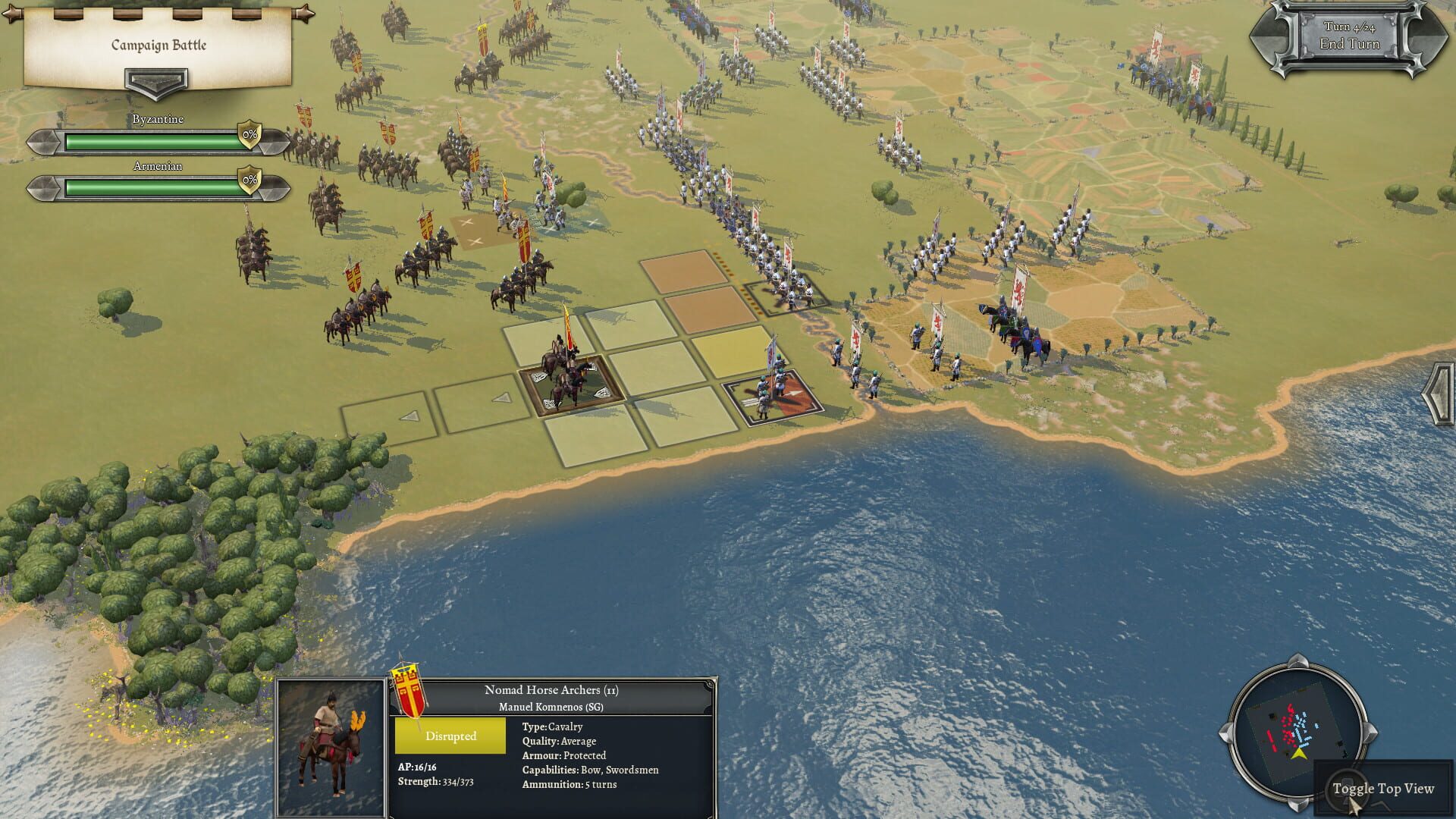 Screenshot for Field of Glory II: Medieval - Swords and Scimitars