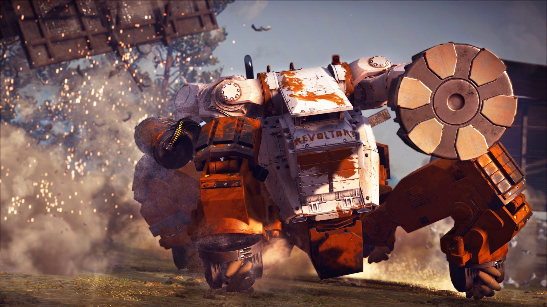Screenshot for Just Cause 3: Mech Land Assault