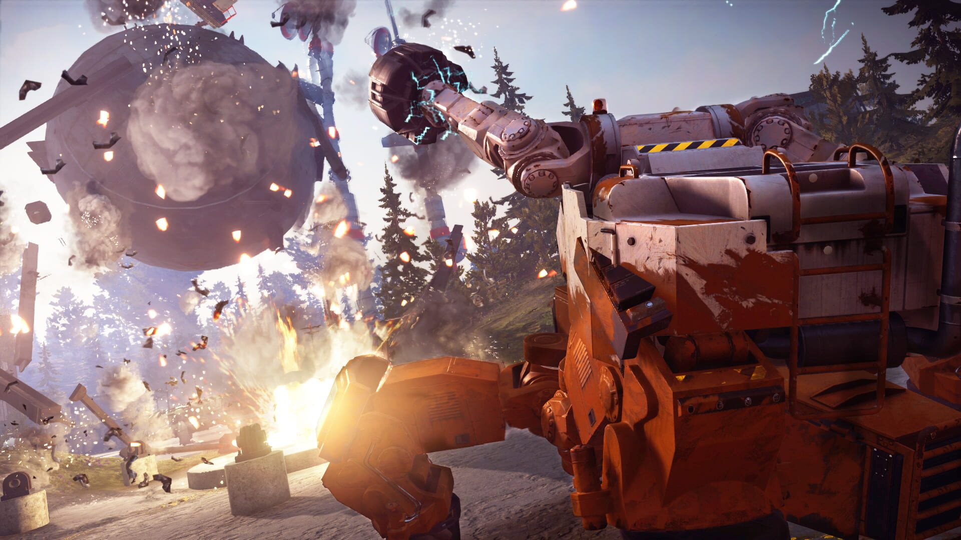 Screenshot for Just Cause 3: Mech Land Assault