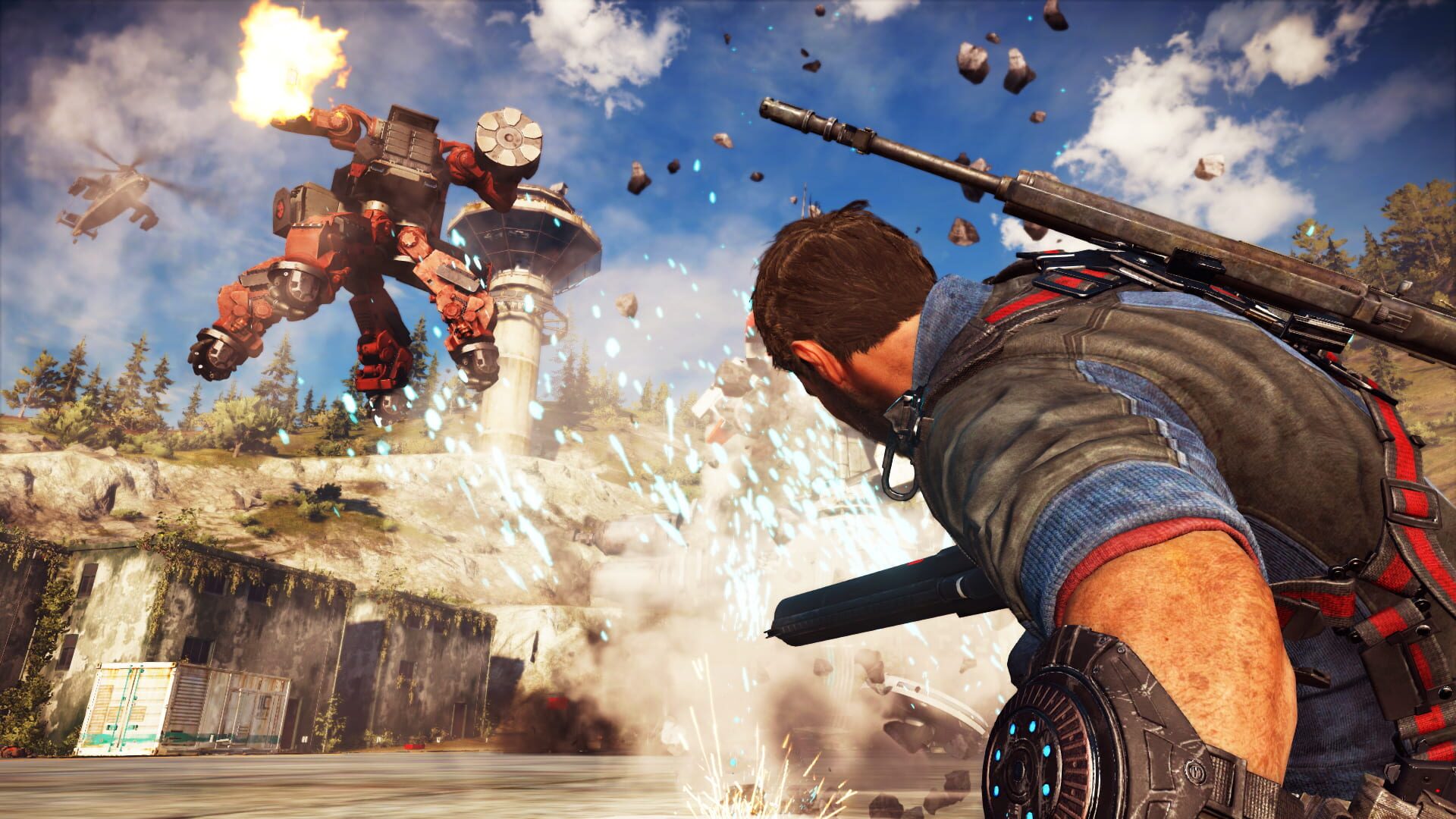 Screenshot for Just Cause 3: Mech Land Assault