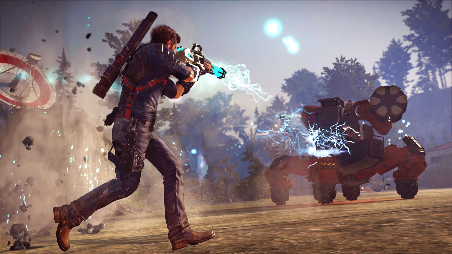 Screenshot for Just Cause 3: Mech Land Assault