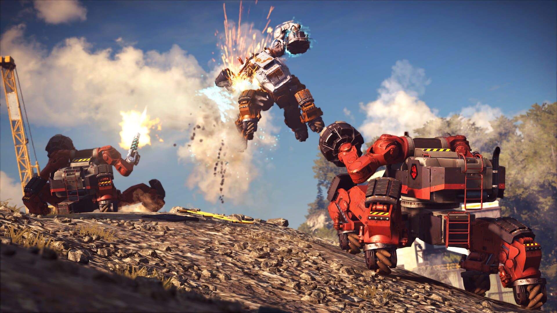 Screenshot for Just Cause 3: Mech Land Assault