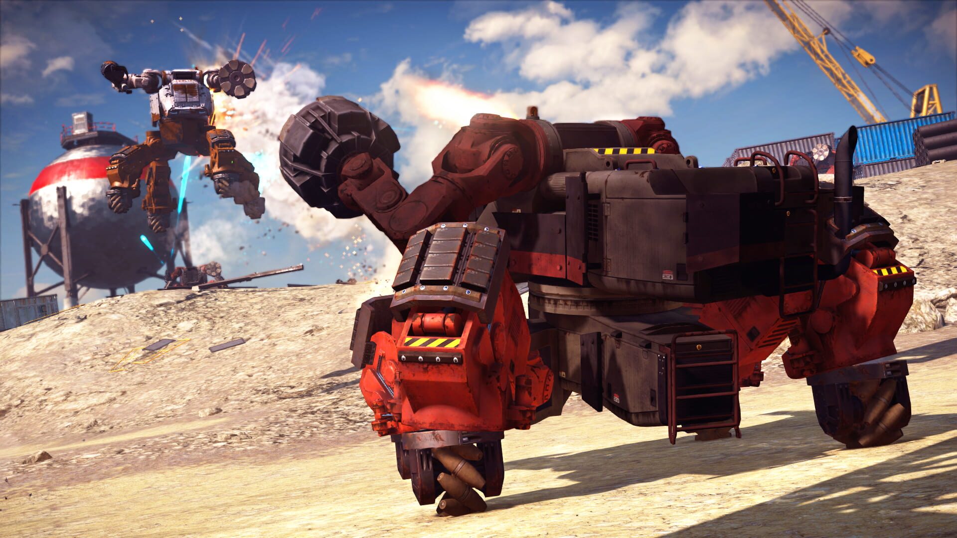 Screenshot for Just Cause 3: Mech Land Assault