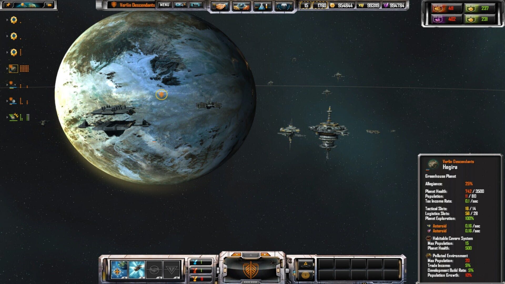 Screenshot for Sins of a Solar Empire: Rebellion - Forbidden Worlds