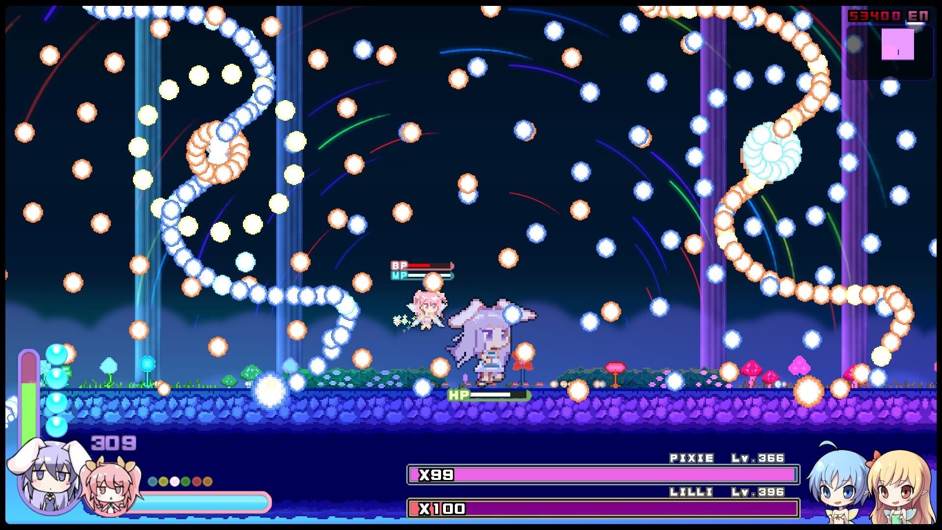 Screenshot for Rabi-Ribi: Is the order a DLC?