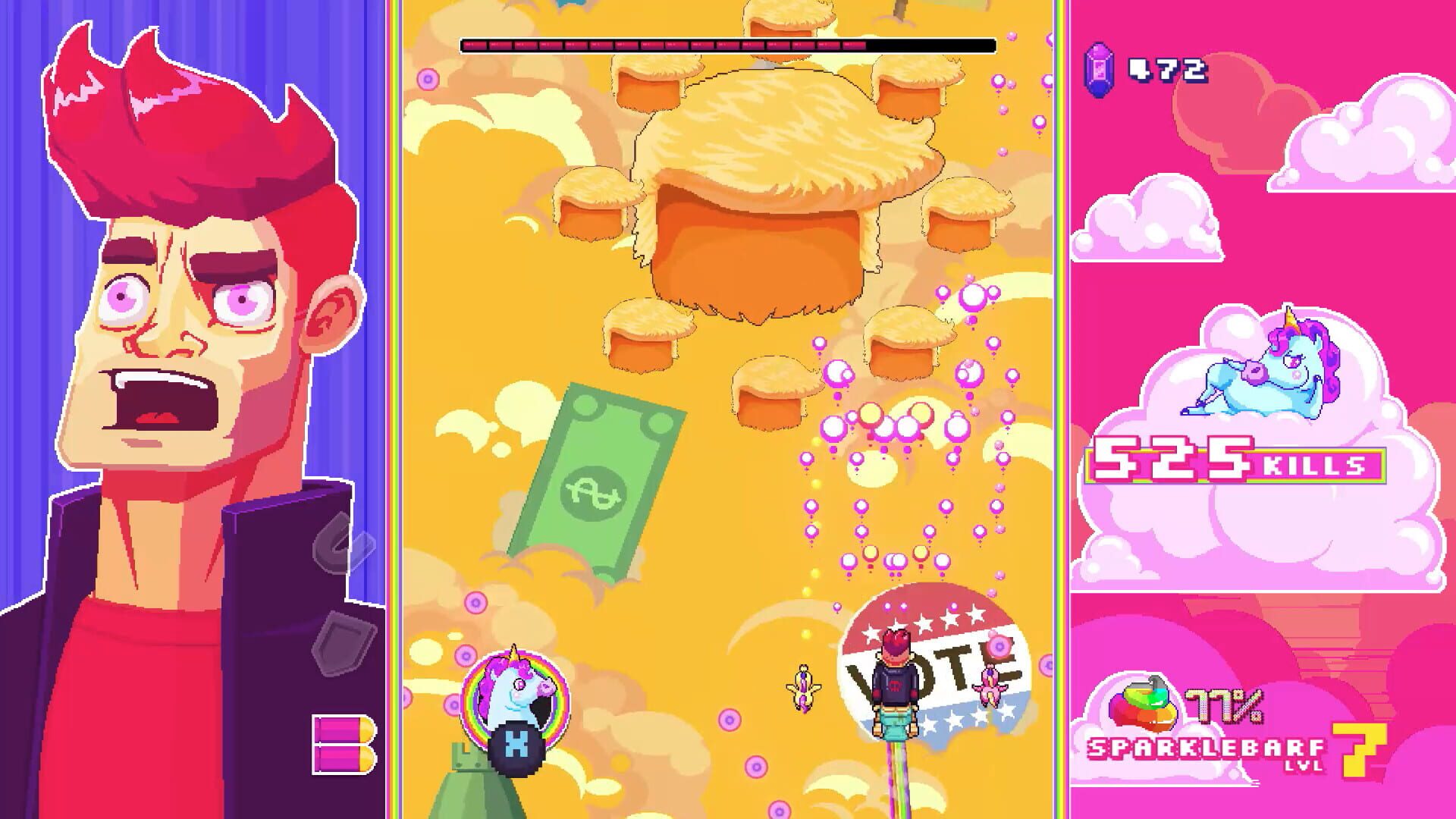 Screenshot for Rainbows, Toilets & Unicorns: Political Drama