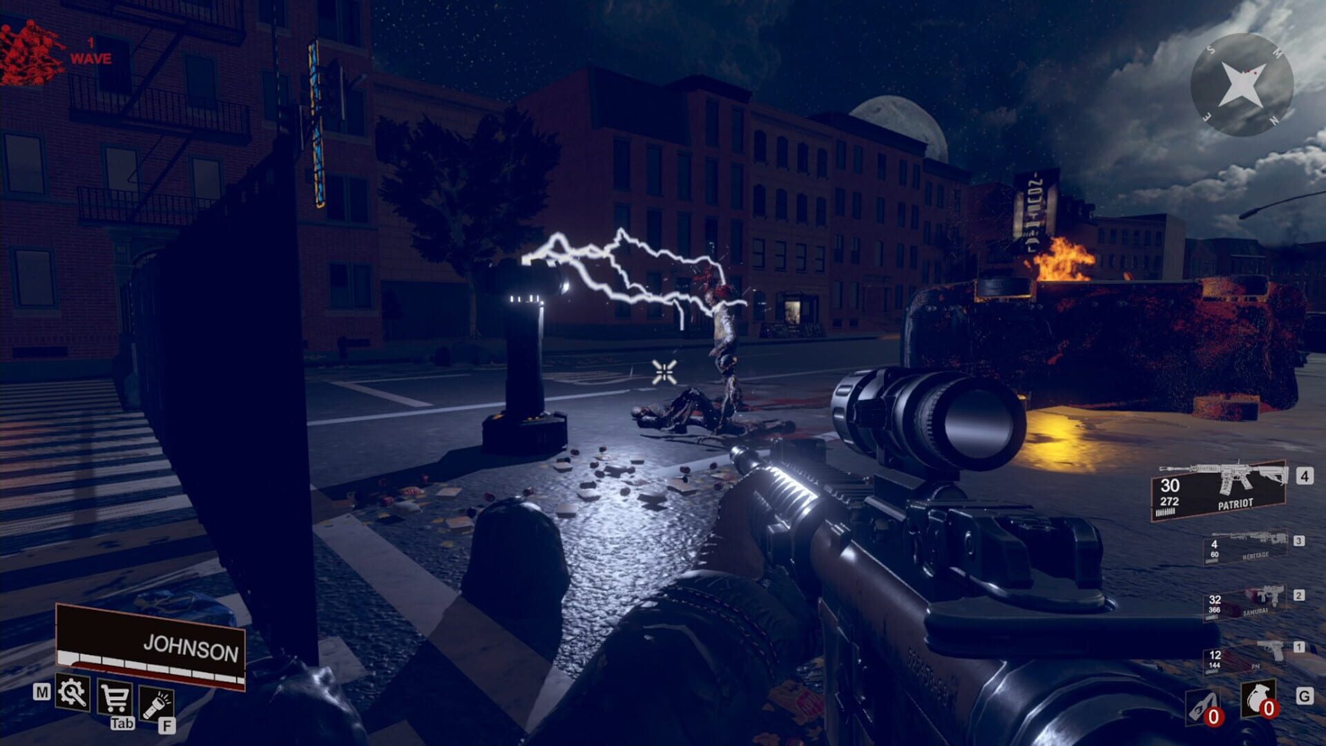 Screenshot for Blood and Zombies