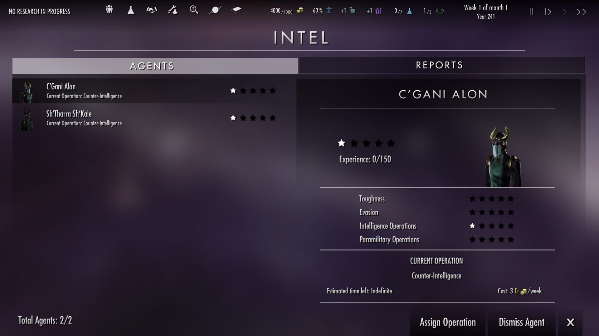 Screenshot for Dawn of Andromeda: Subterfuge