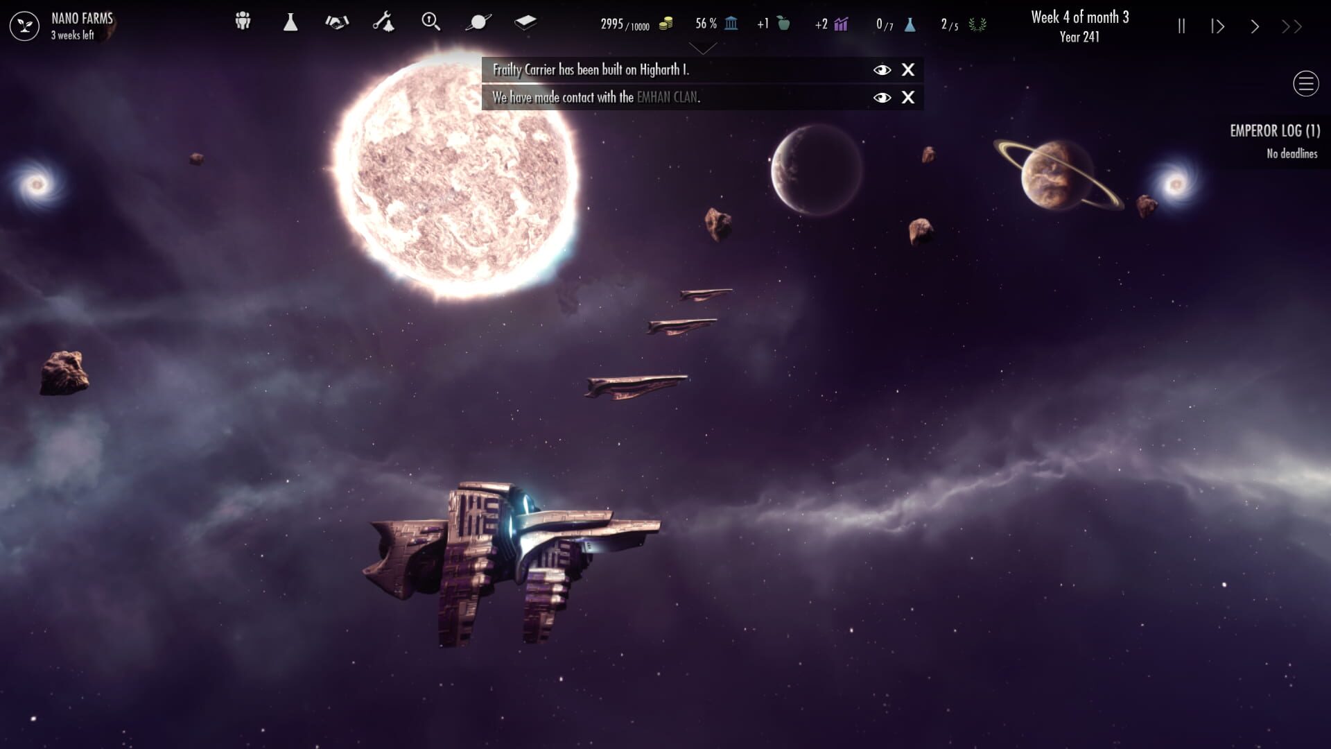 Screenshot for Dawn of Andromeda: Subterfuge