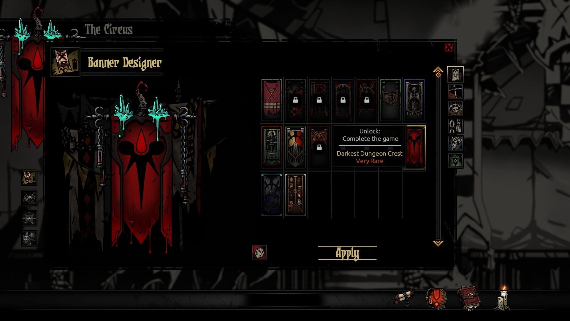 Screenshot for Darkest Dungeon: The Butcher's Circus