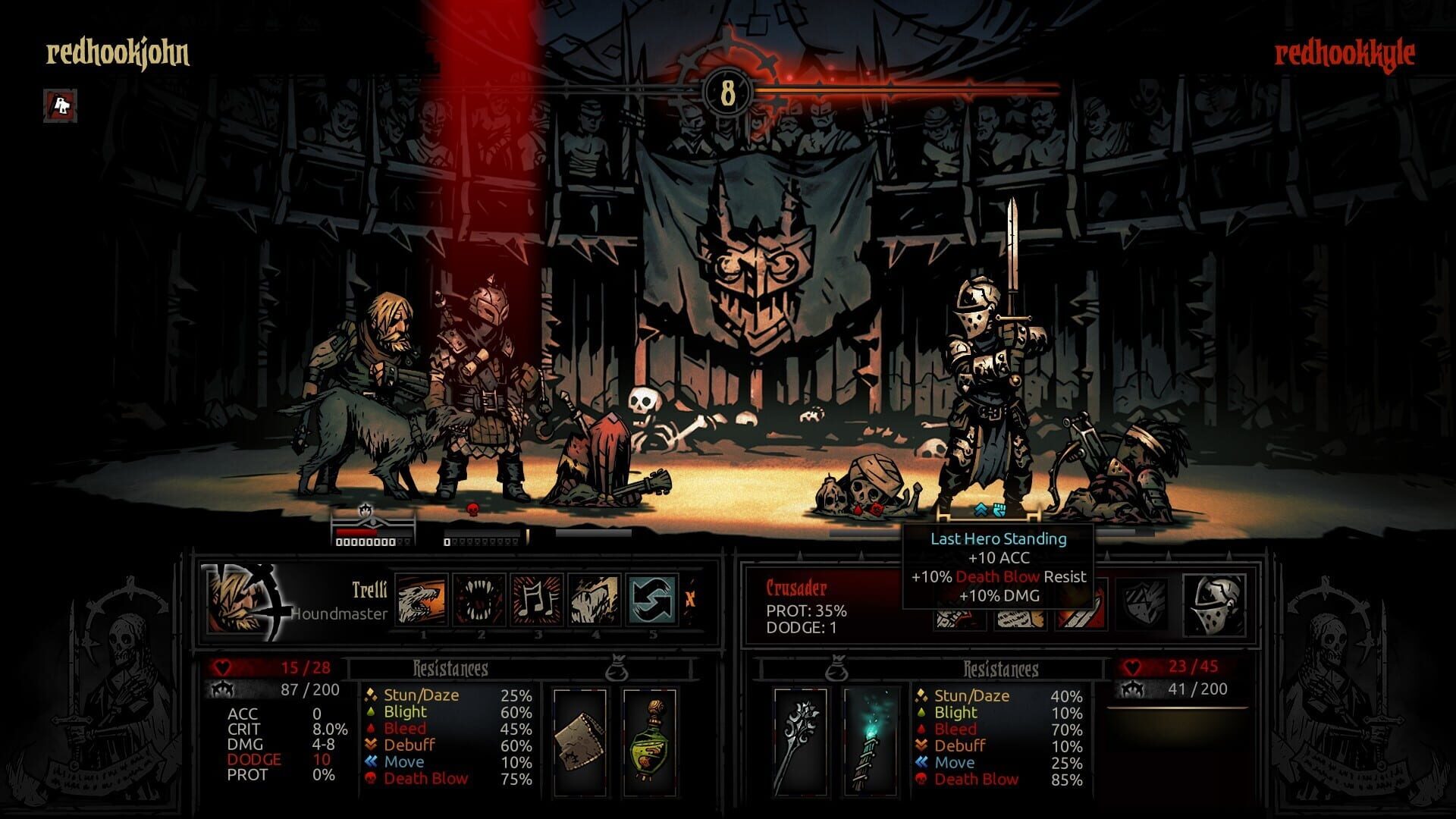 Screenshot for Darkest Dungeon: The Butcher's Circus