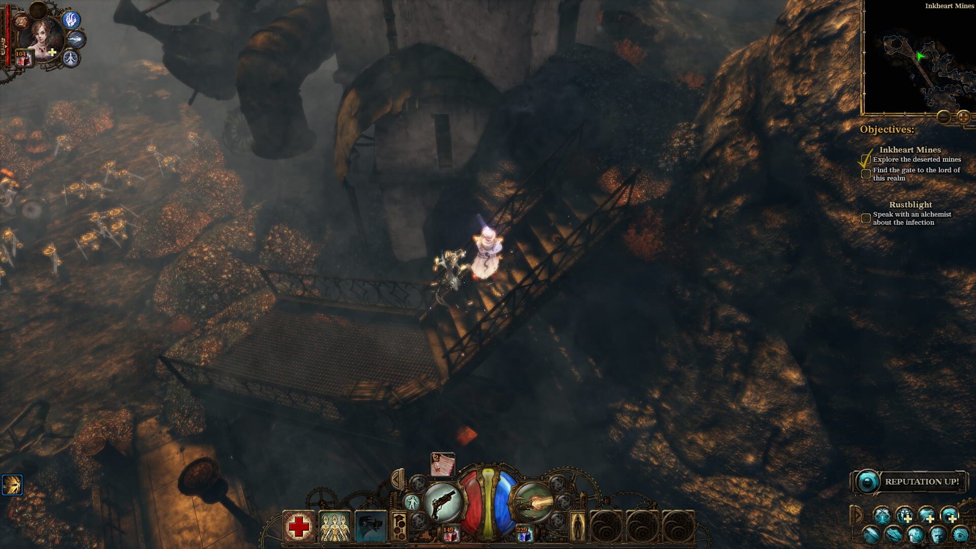 Screenshot for The Incredible Adventures of Van Helsing II: Ink Hunt