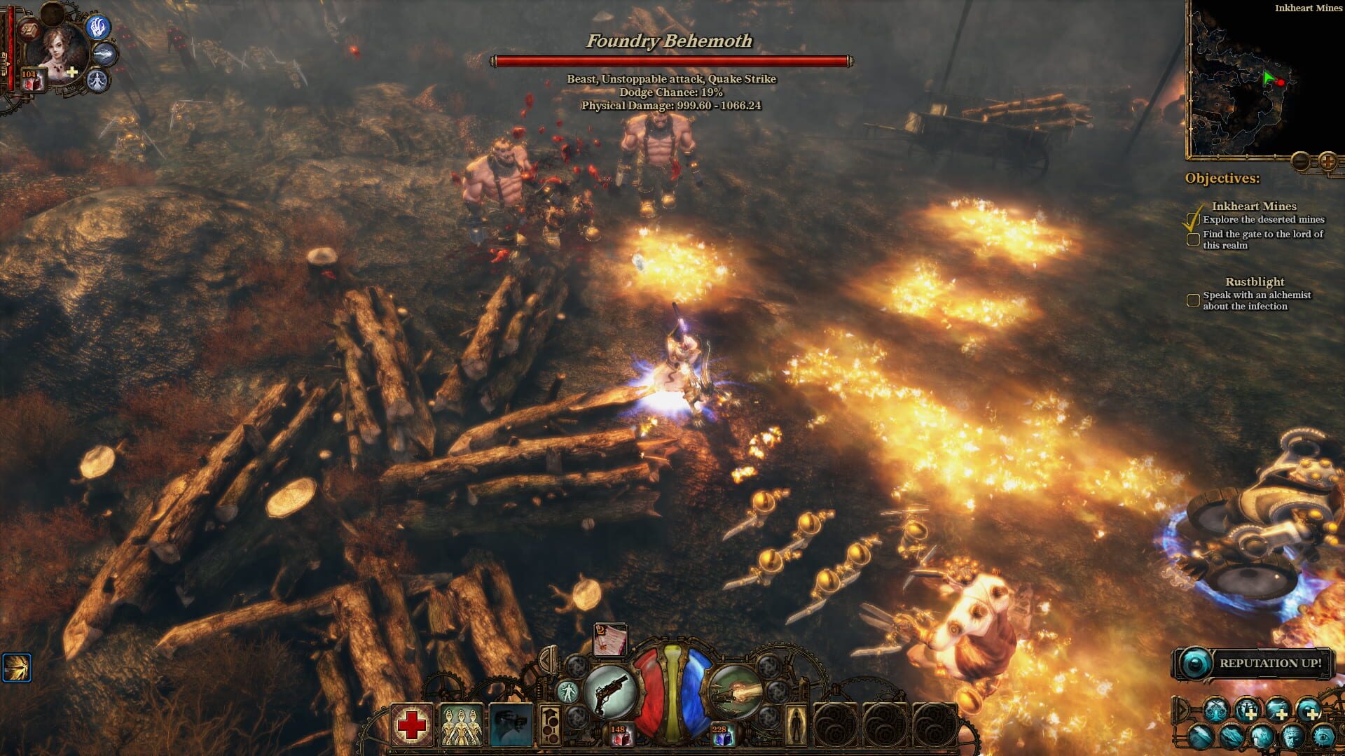 Screenshot for The Incredible Adventures of Van Helsing II: Ink Hunt